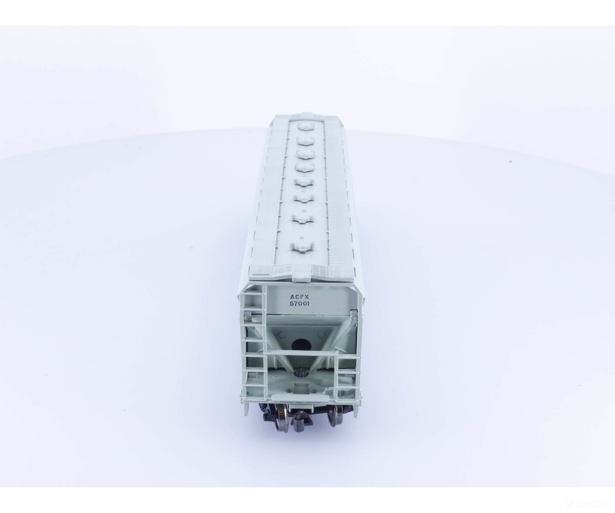 Athearn 1920 HO 55’ Center Flow Hopper Chevron Chemical Plastics American Car and Foundry (ACF/ACFX) 57001 - Freight