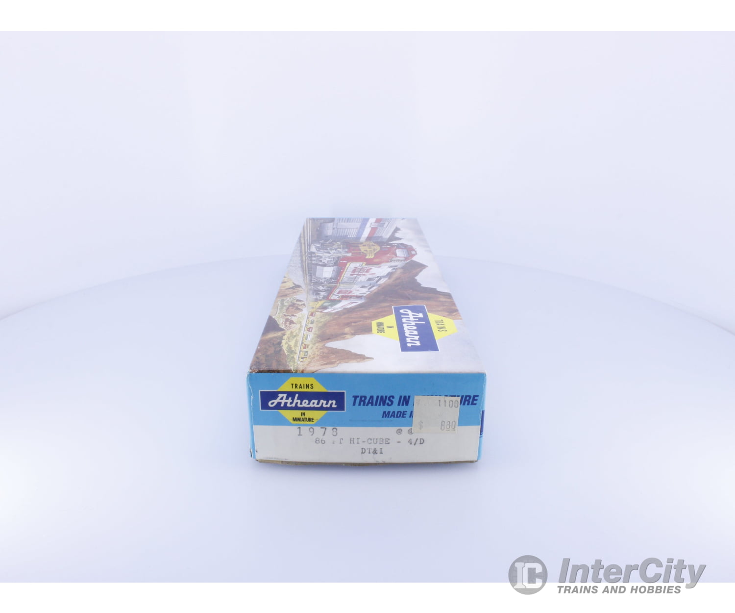 Athearn 1978 HO 86’ Hi-Cube-4D Box Car Kit Detroit Toledo and Ironton (DTI) 26020 Freight Cars