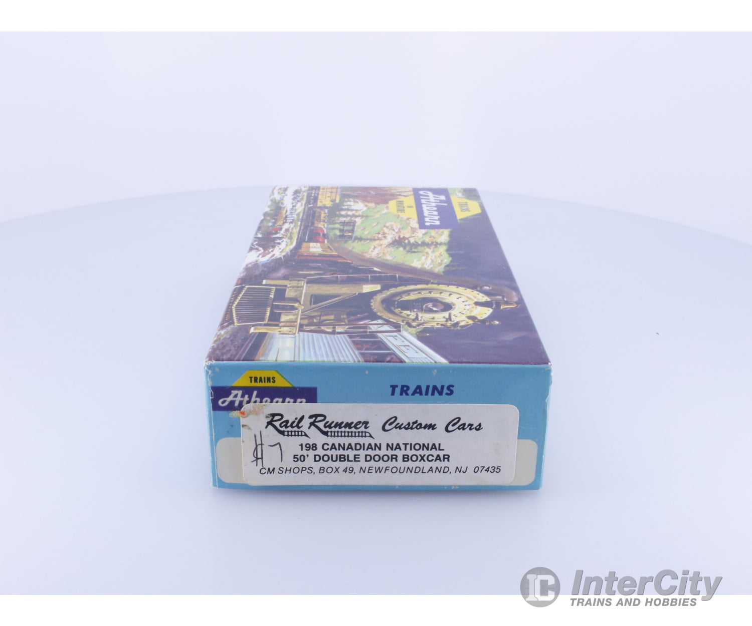 Athearn 198 HO 50’ Double Door Boxcar Kit Canadian National (CN) 551556 Freight Cars