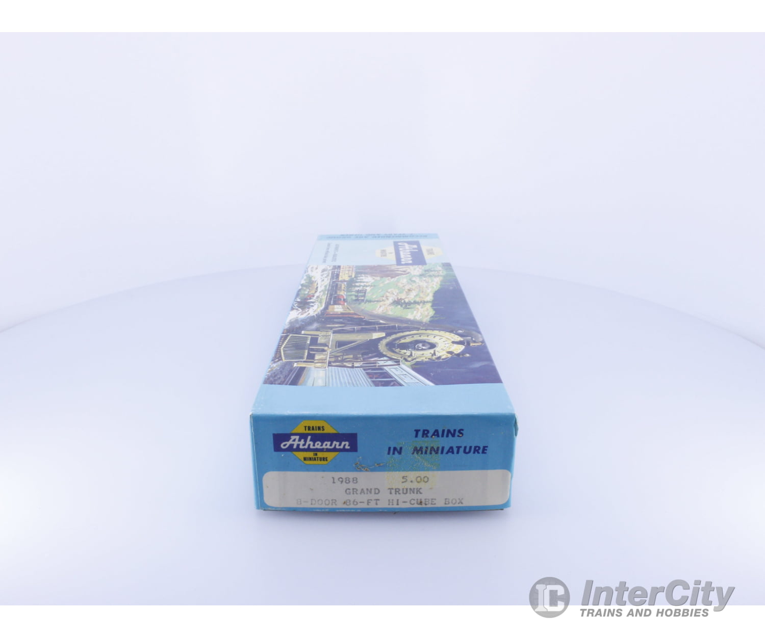 Athearn 1988 HO 86’ Hi-Cube-8D Box Car Kit Grand Trunk Western (GTW) 378079 Freight Cars