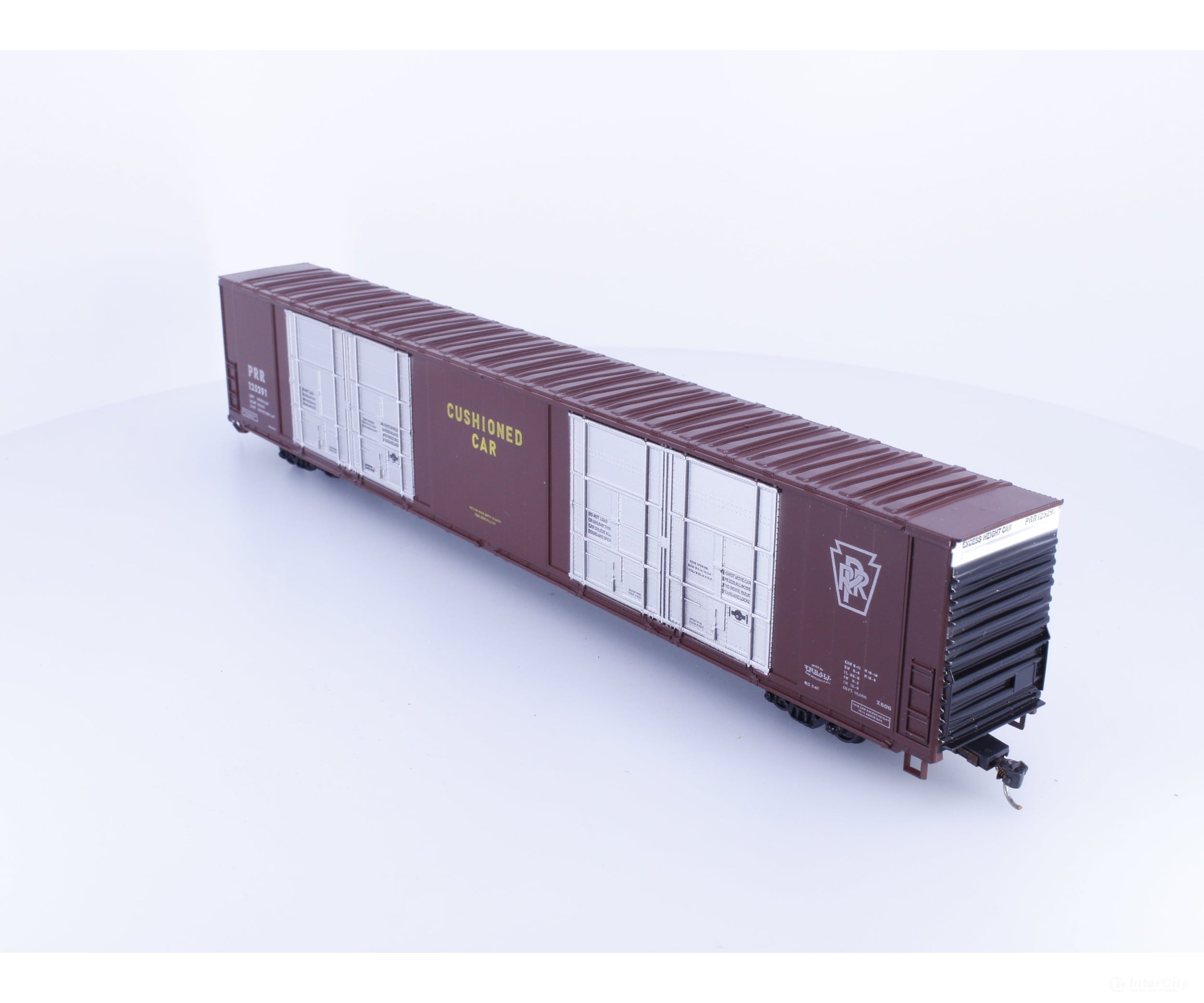 Athearn 1991 HO 86’ 8 Door Hi-Cube Boxcar Pennsylvania (PRR) 125291 - Freight Cars