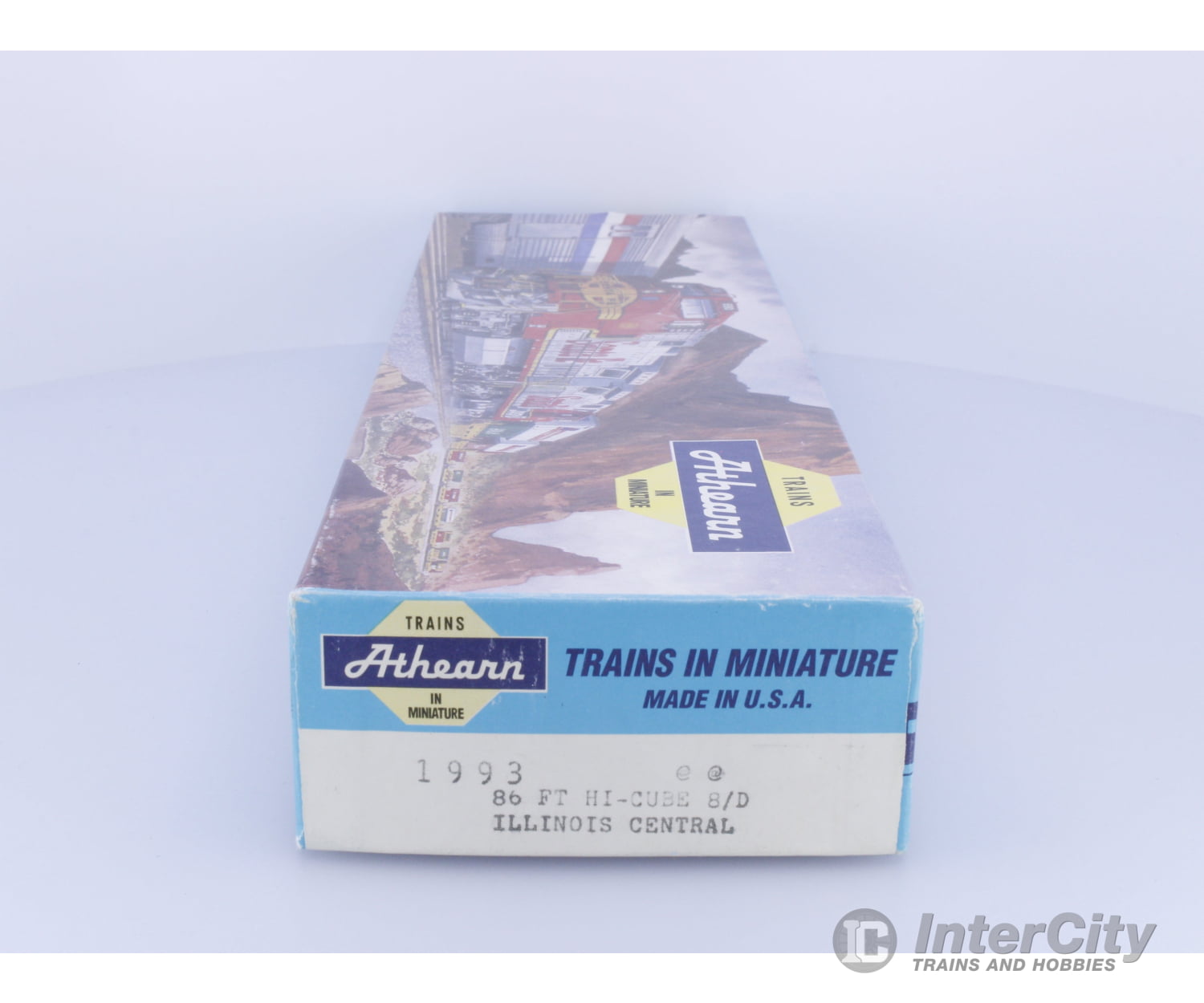 Athearn 1993 HO 86’ Hi-Cube-8D Box Car Kit Illinois Central (IC) 44282 Freight Cars