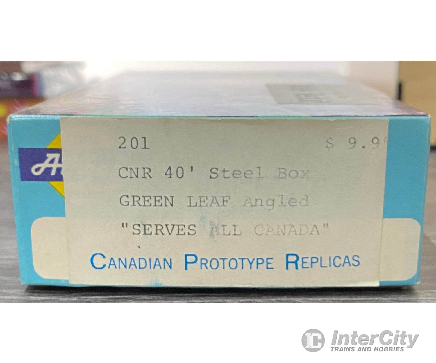 Athearn 201 HO CNR 40ft Boxcar ’Serves all of Canada’ Green leaf Canadian National (CN) 520174 Freight Cars