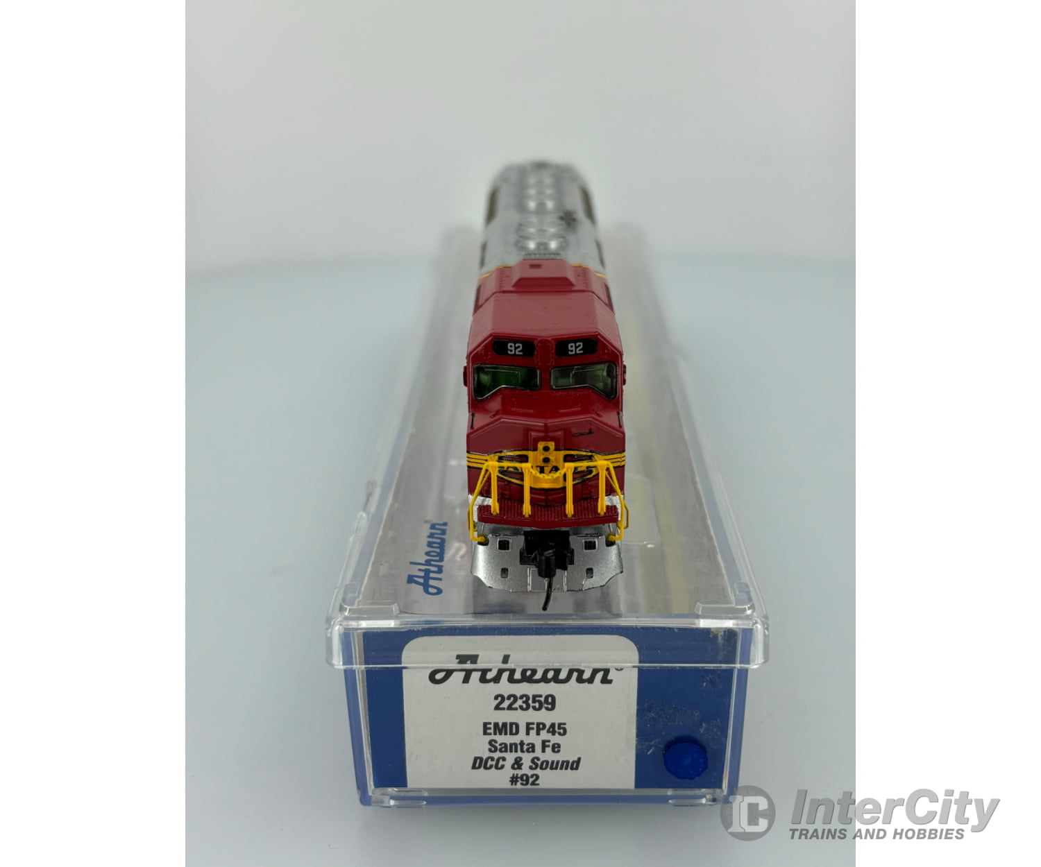 Athearn 22359 N Emd Fp45 Santa Fe (Sf) 92 Dcc & Sound Locomotives