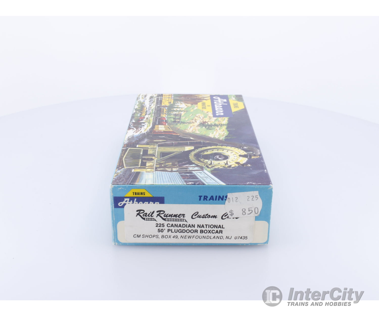 Athearn 225 HO CN Rail 50ft Steel boxcar with Plug Door Canadian National (CN) Freight Cars