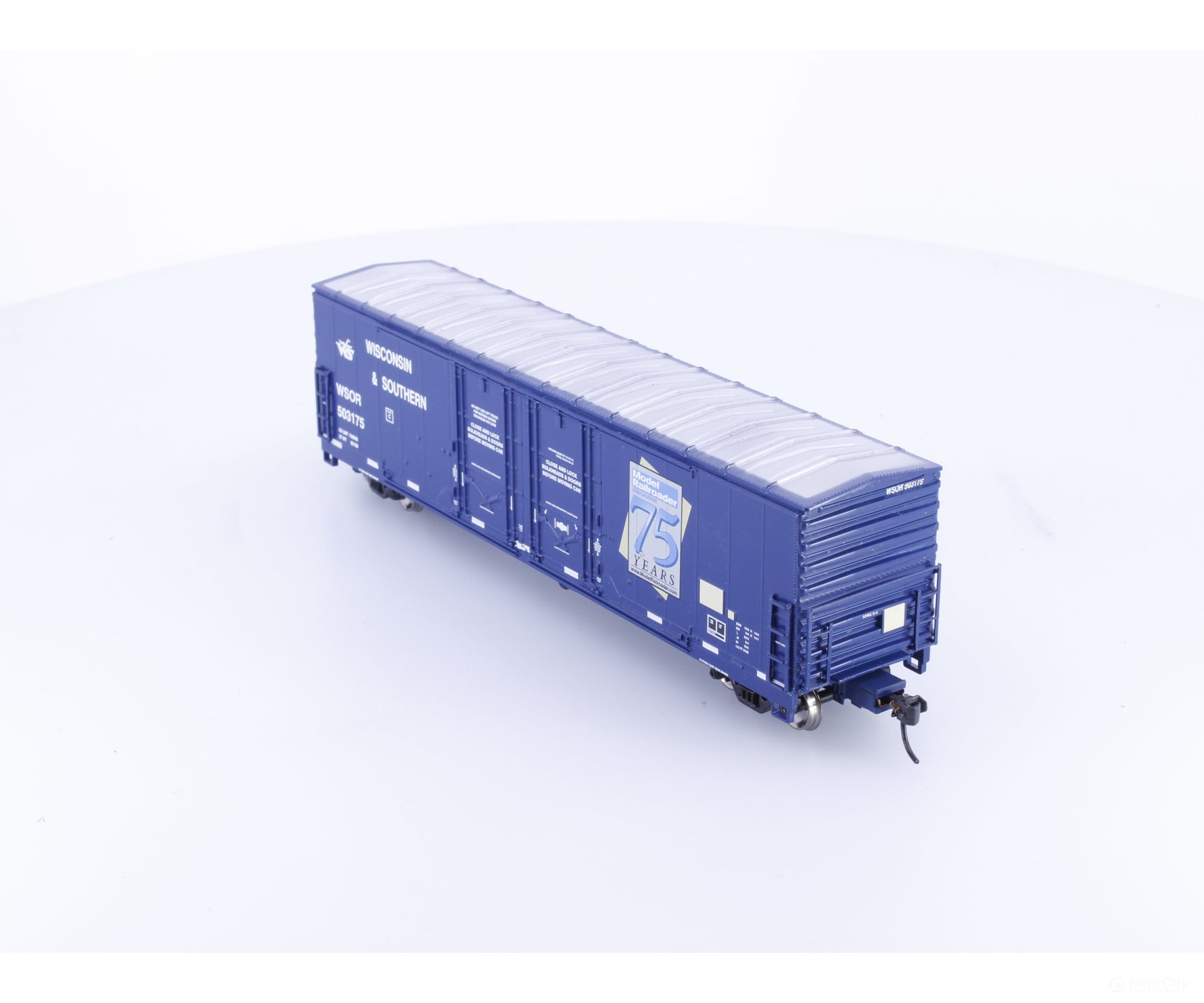Athearn 23377 HO 50’ SPD HC Boxcar Model Railroader 75 Years Wisconsin and Southern (WSOR) 503175 - Freight Cars