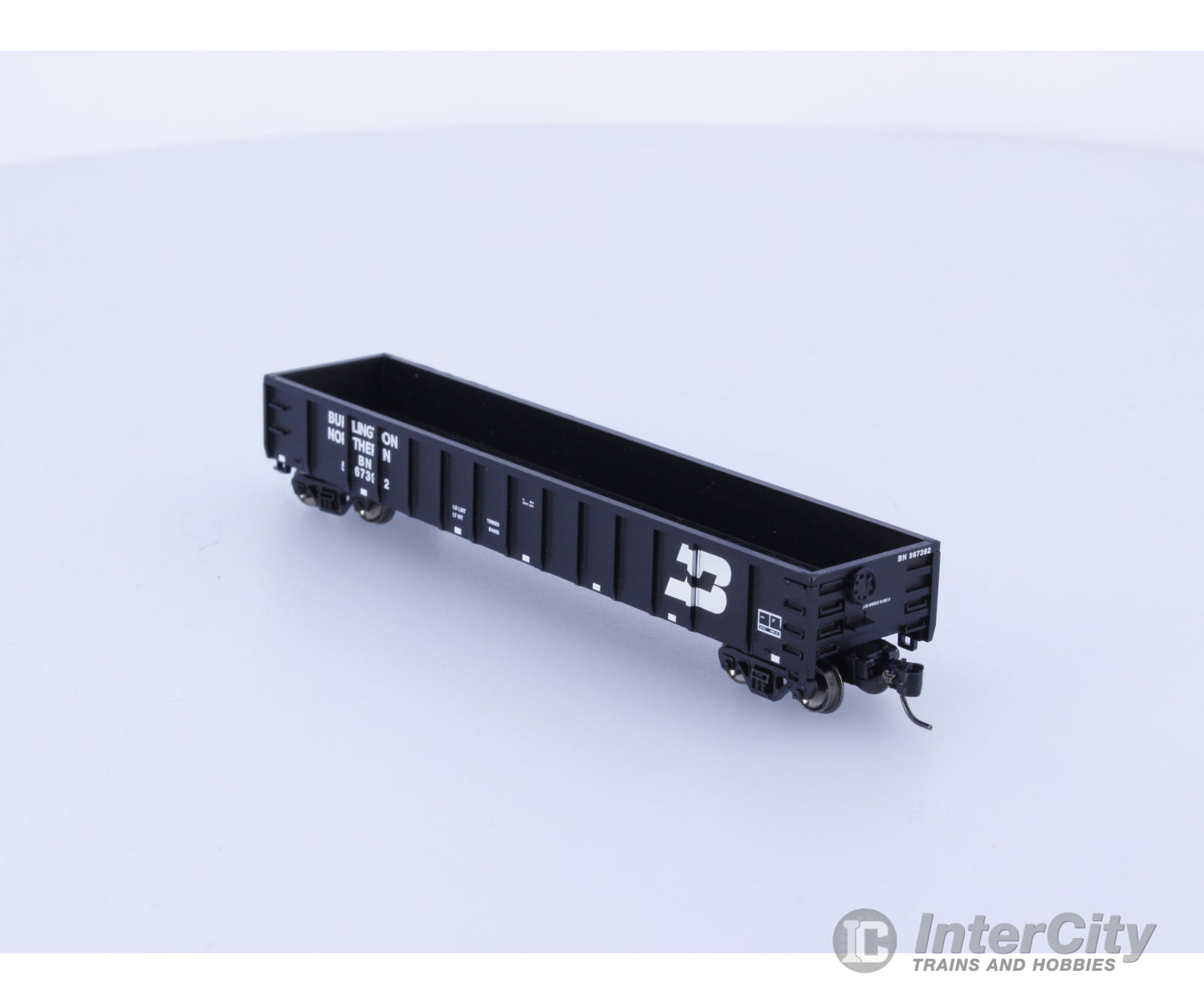 Athearn 23648 N 52’ Mill Gondola Burlington Northern (BN) 567392 Freight Cars