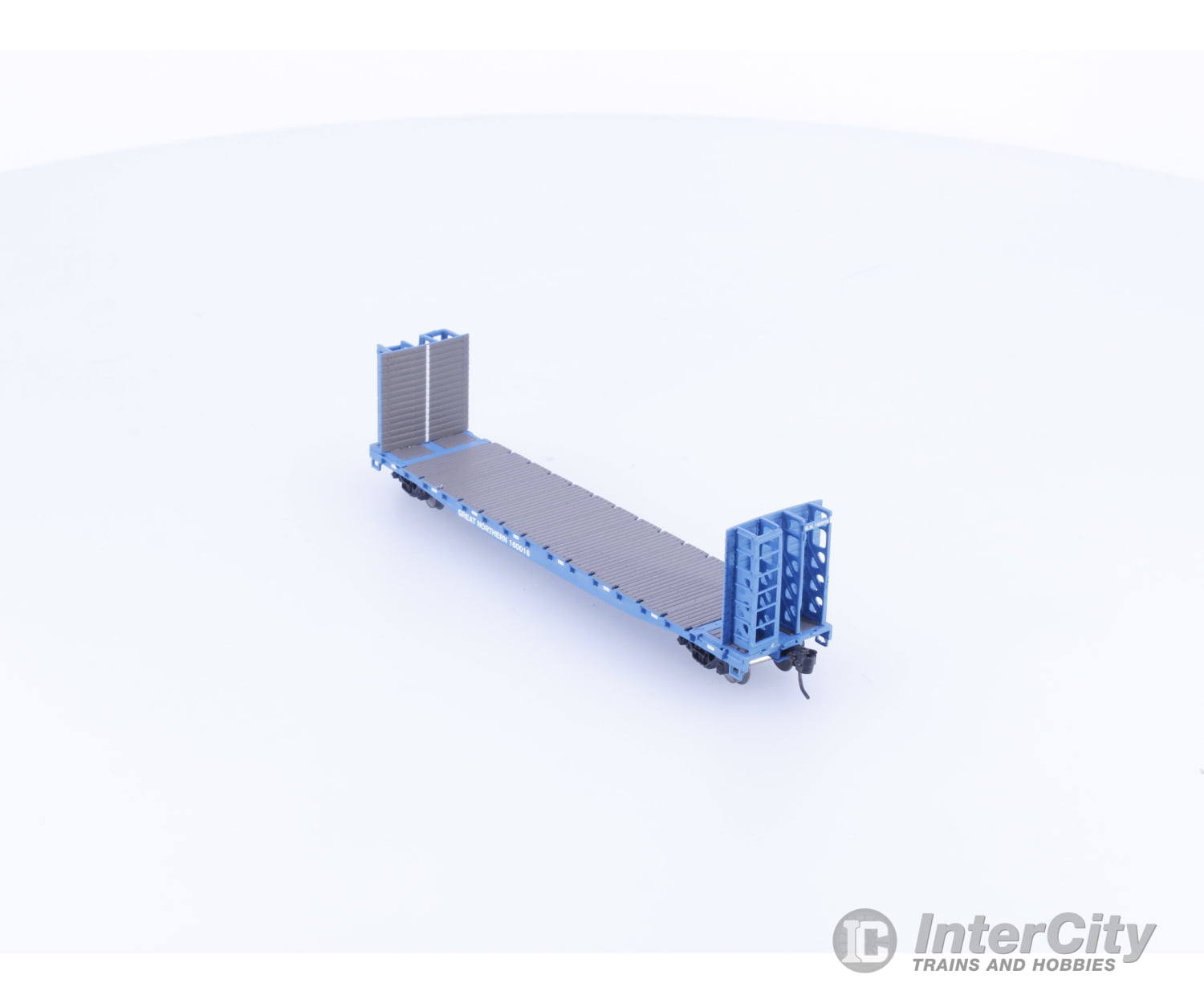 Athearn 24184 N 53’ Bulkhead Flatcar Great Northern (GN) 160016 Freight Cars