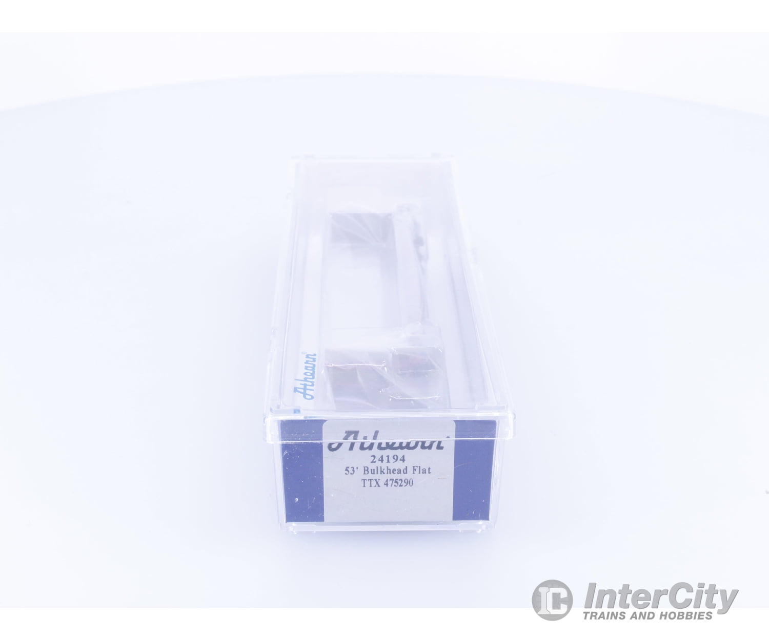 Athearn 24194 N 53’ Bulkhead Flatcar Trailer Train TTX Corp. (TTX) 475290 Freight Cars