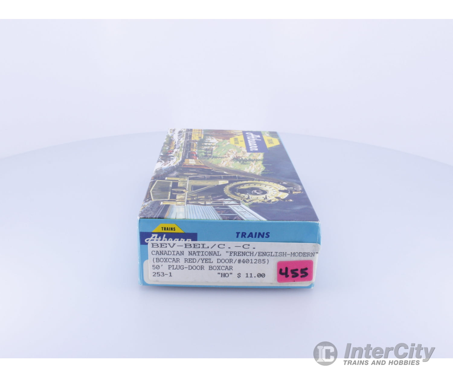 Athearn 253-1 HO 50’ Plug Door Box Car Kit Canadian National (CN) 401285 Freight Cars