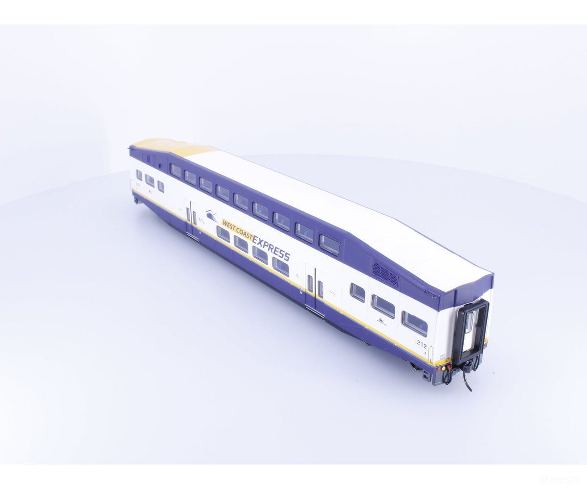 Athearn 2564 HO West Coast Express Bombardier Coach Car West Coast Express (WCE) 212 Passenger Cars
