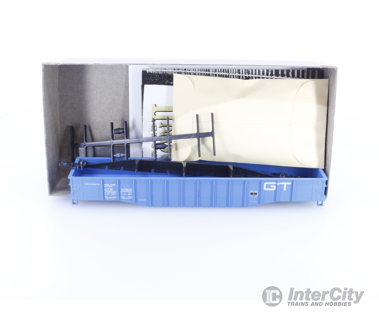 Athearn 295-1 HO GTW 50ft Gondola Grand Trunk (GT) 147648 Freight Cars