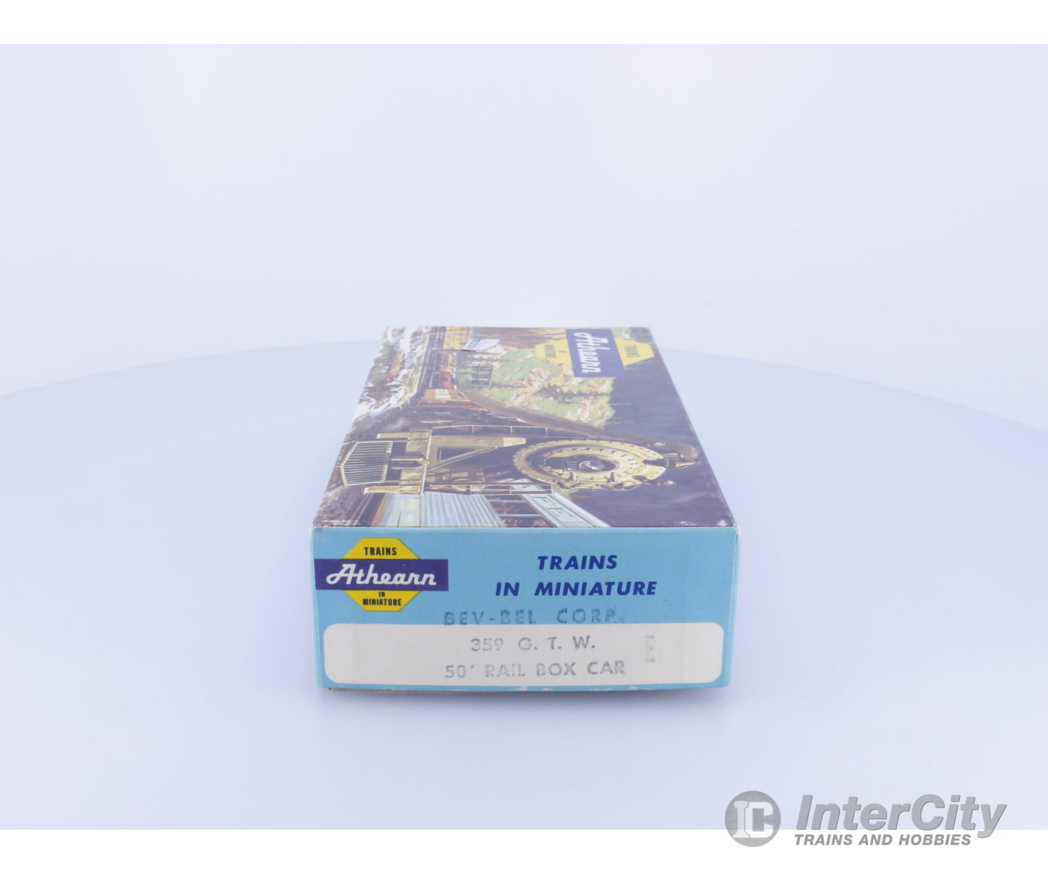 Athearn 359 HO 50’ Rail Box Car Kit Grand Trunk Western (GTW) 309309 Freight Cars