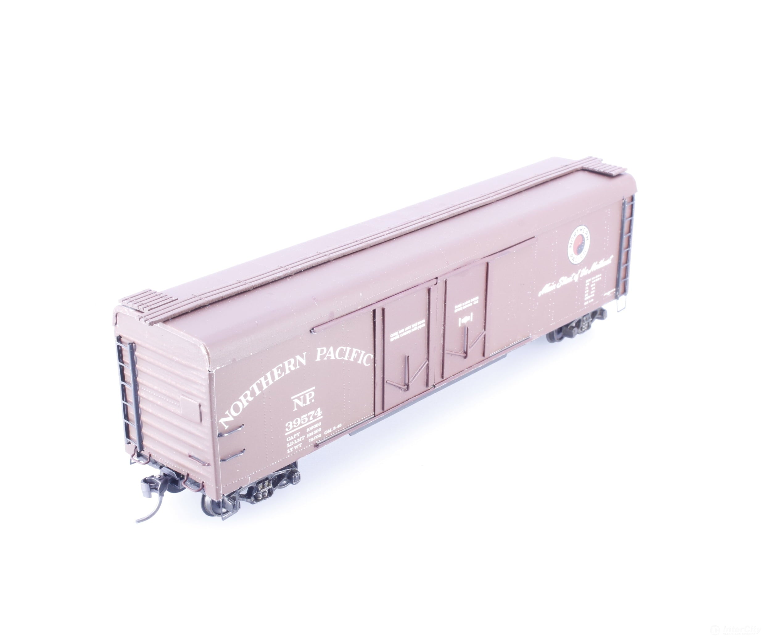 Athearn 39574 HO 50’ Double Plug Door Boxcar Northern Pacific (NP) 39574 - Freight Cars
