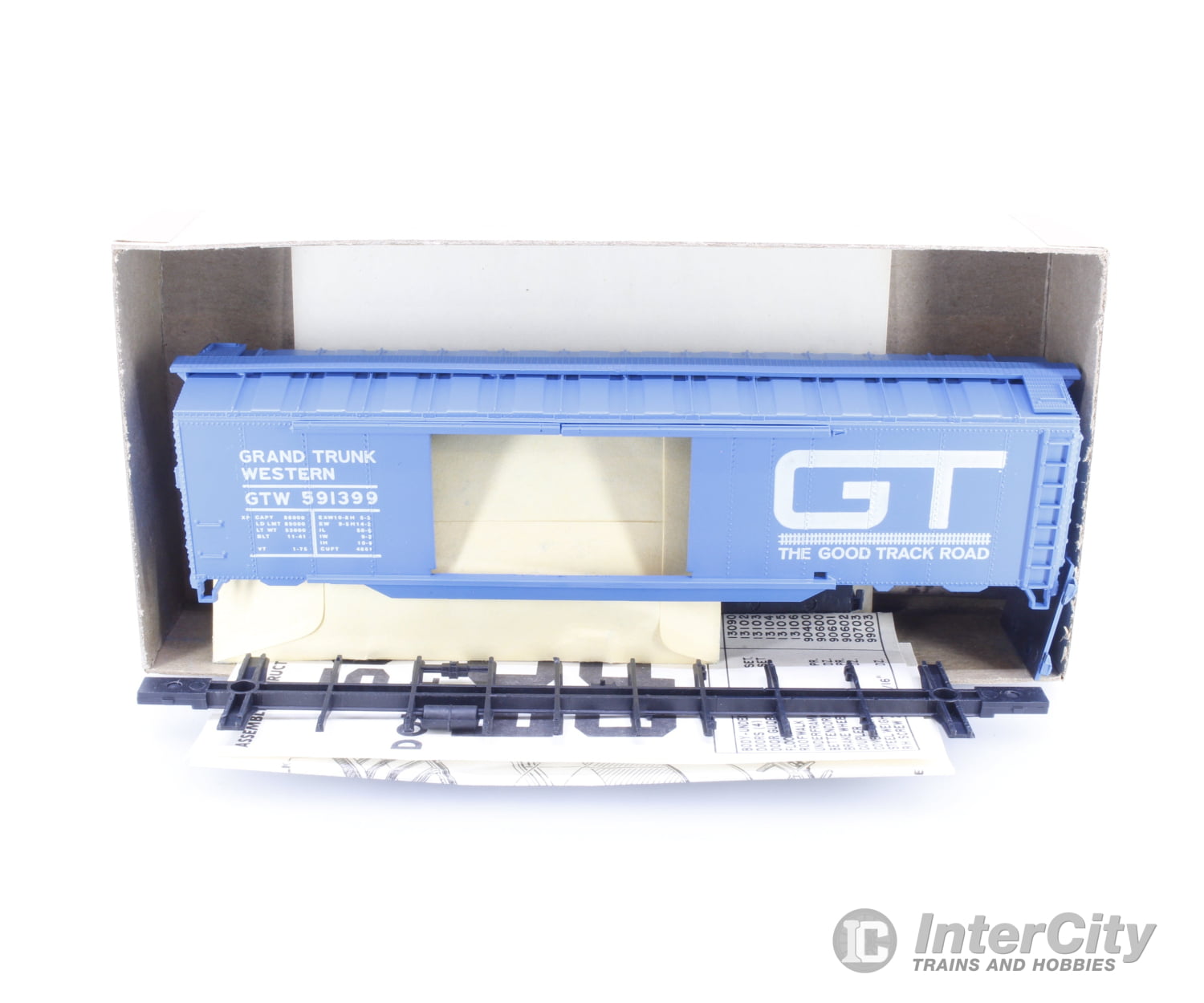 Athearn 426 HO bev-bel 50ft Grand Trunk Double Door Boxcar Grand Trunk (GT) 591399 Freight Cars