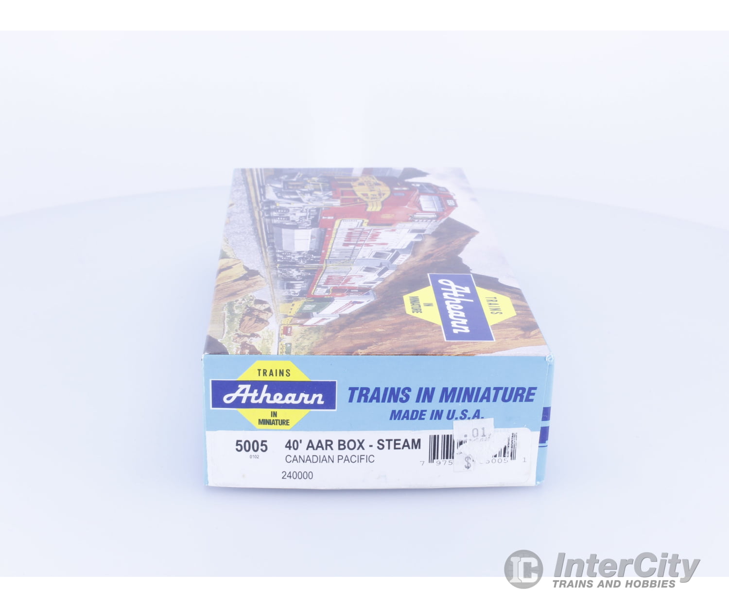 Athearn 5005 HO 40’ AAR Boxcar Kit #2 Canadian Pacific (CP) 240000 Freight Cars