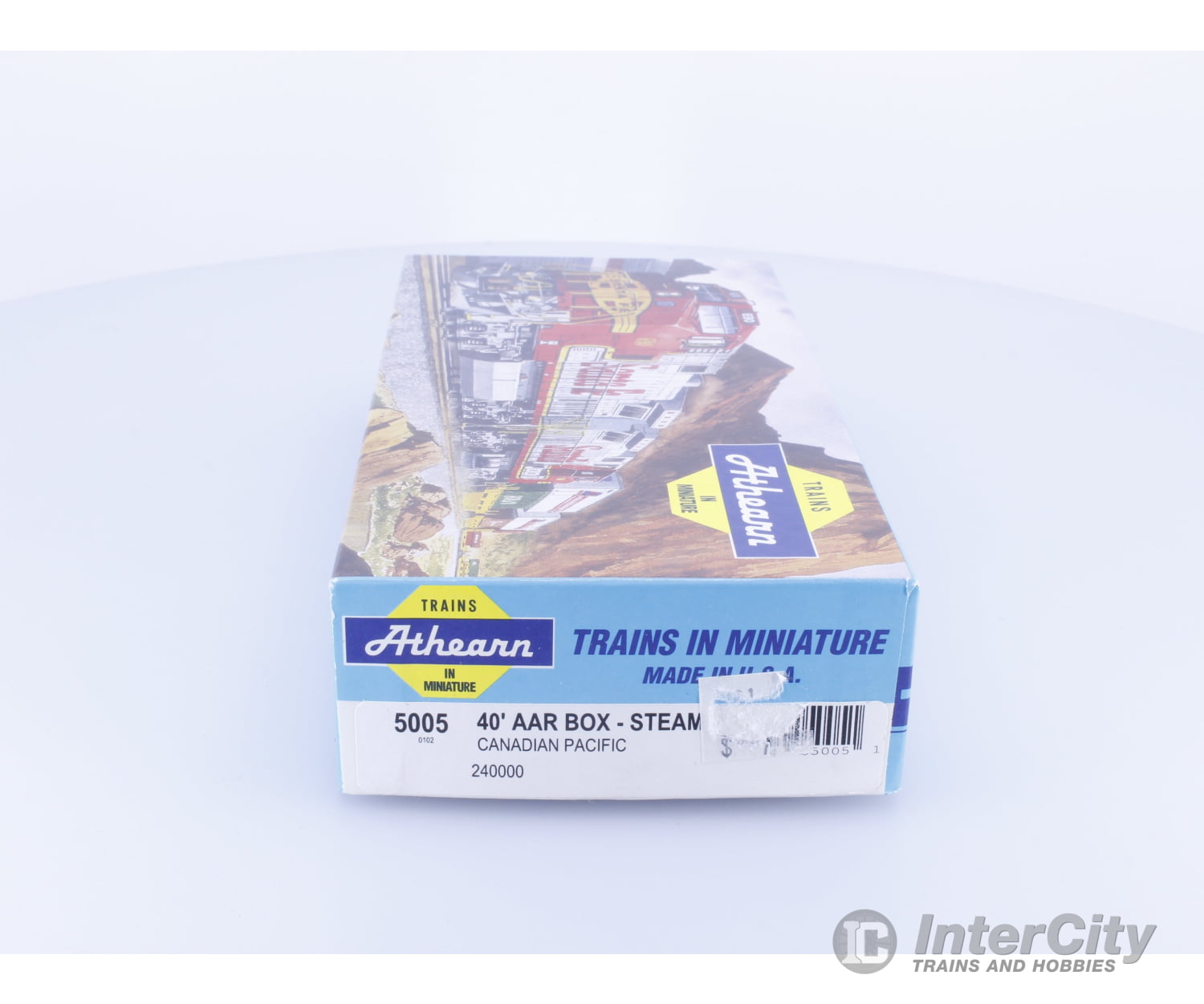 Athearn 5005 HO 40’ AAR Boxcar Kit Canadian Pacific (CP) 240000 Freight Cars