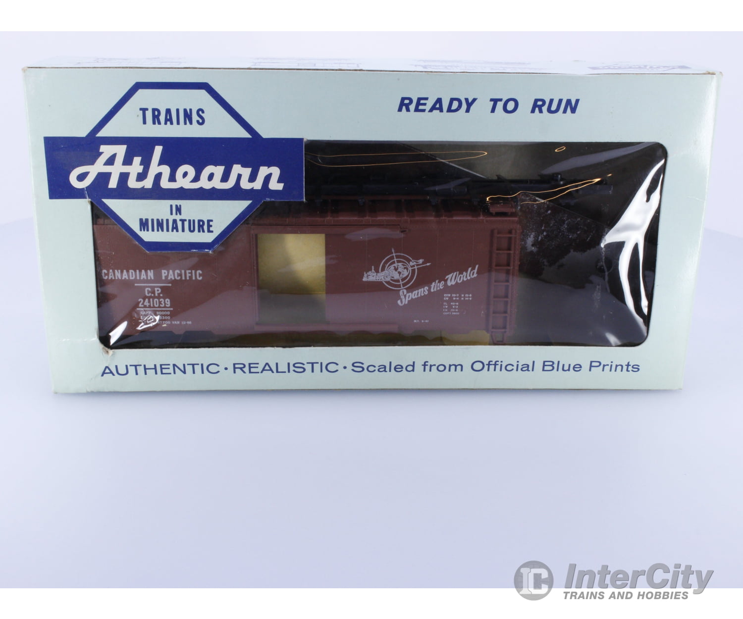 Athearn 5005 HO 40’ Box Car Kit Canadian Pacific (CP) 241039 (#1) Freight Cars