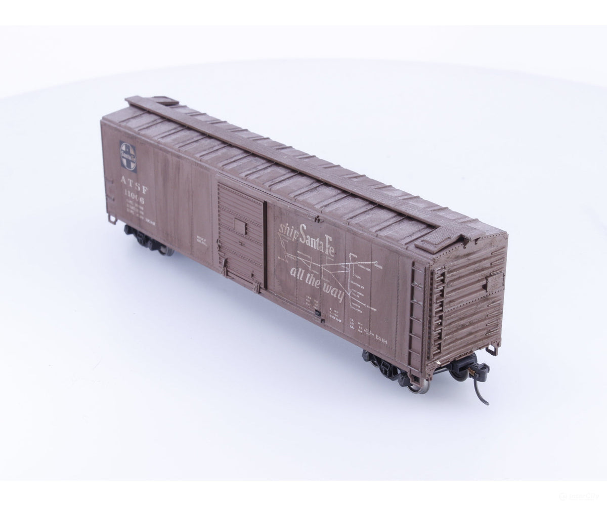 Athearn 5051 HO 50’ Single Door Box Car Atchison Topeka and Santa Fe (ATSF) 11006 - Freight Cars