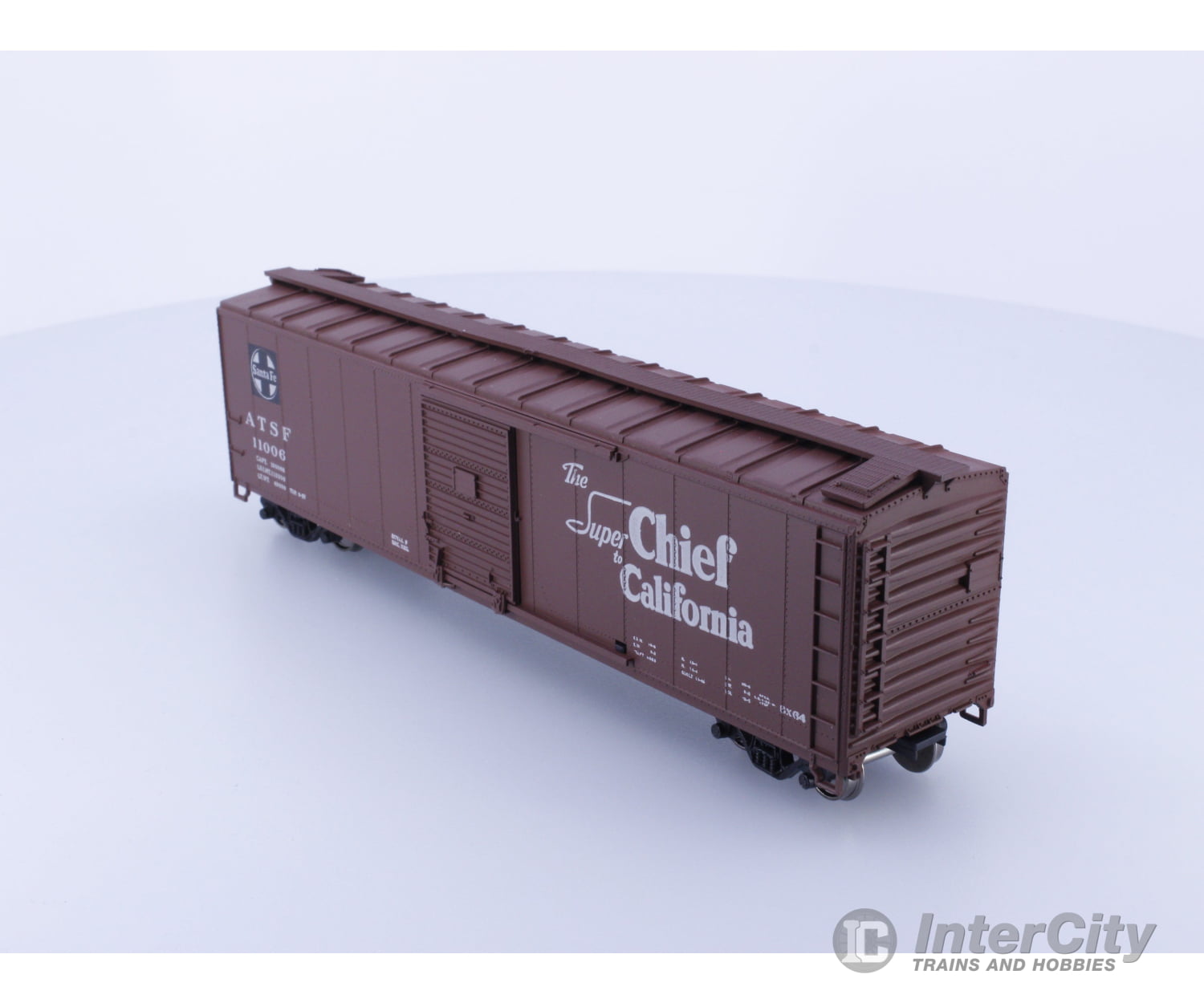 Athearn 5051 HO 50’ Single Door Box Car Atchison Topeka and Santa Fe (ATSF) 11006 Freight Cars