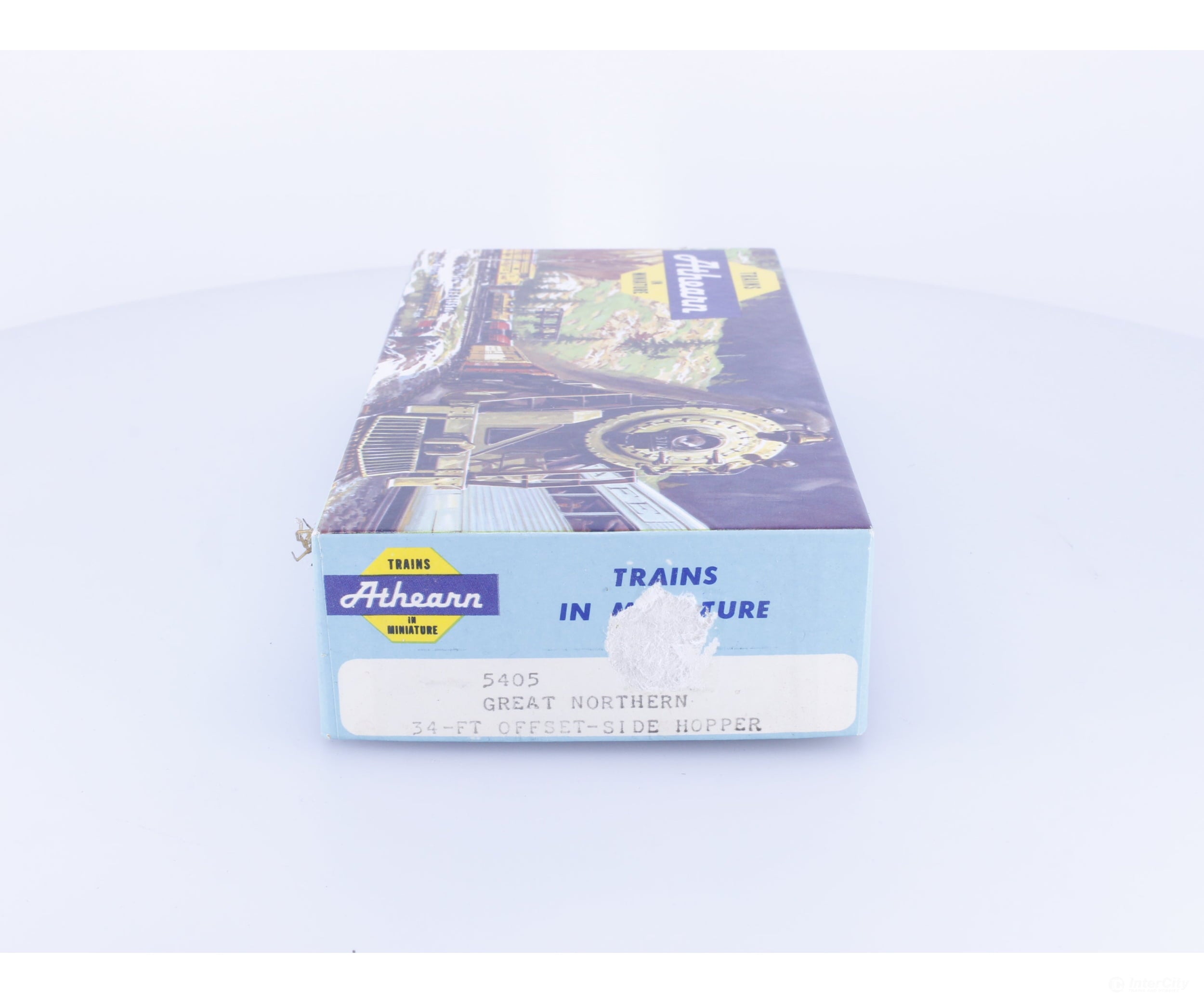 Athearn 5405 HO 34’ 2 Bay Offset Hopper Kit Great Northern (GN) 73608 - Freight Cars