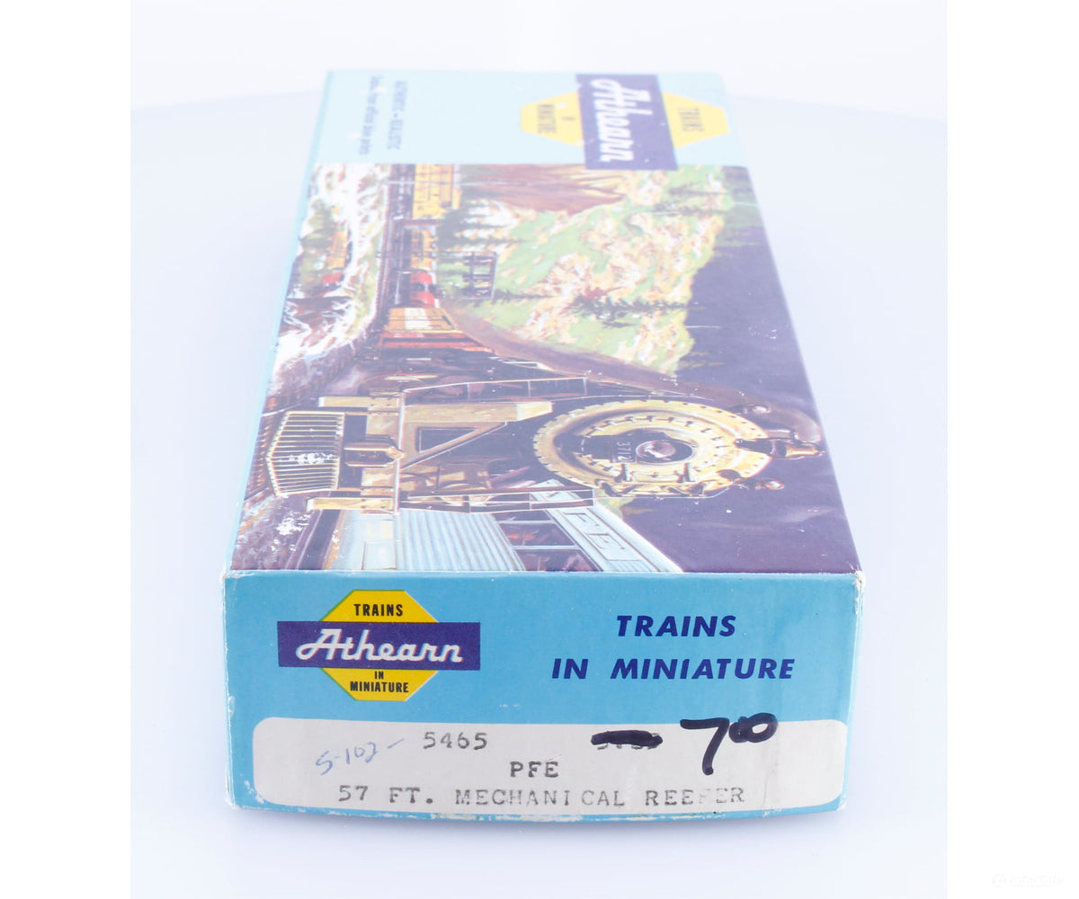 Athearn 5465 HO 57’ Mechanical Reefer Kit Pacific Fruit Express (PFE) 457603 (#2) - Freight Cars