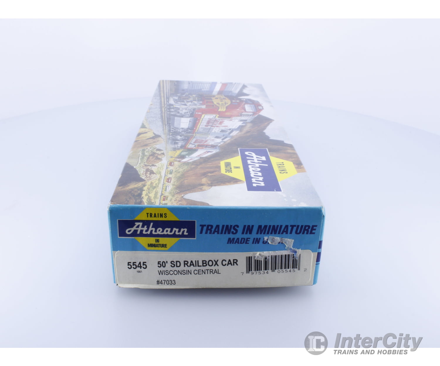 Athearn 5545 Ho 50’ Sd Railbox Car Wisconsin Central (Wc) 47033 Freight Cars