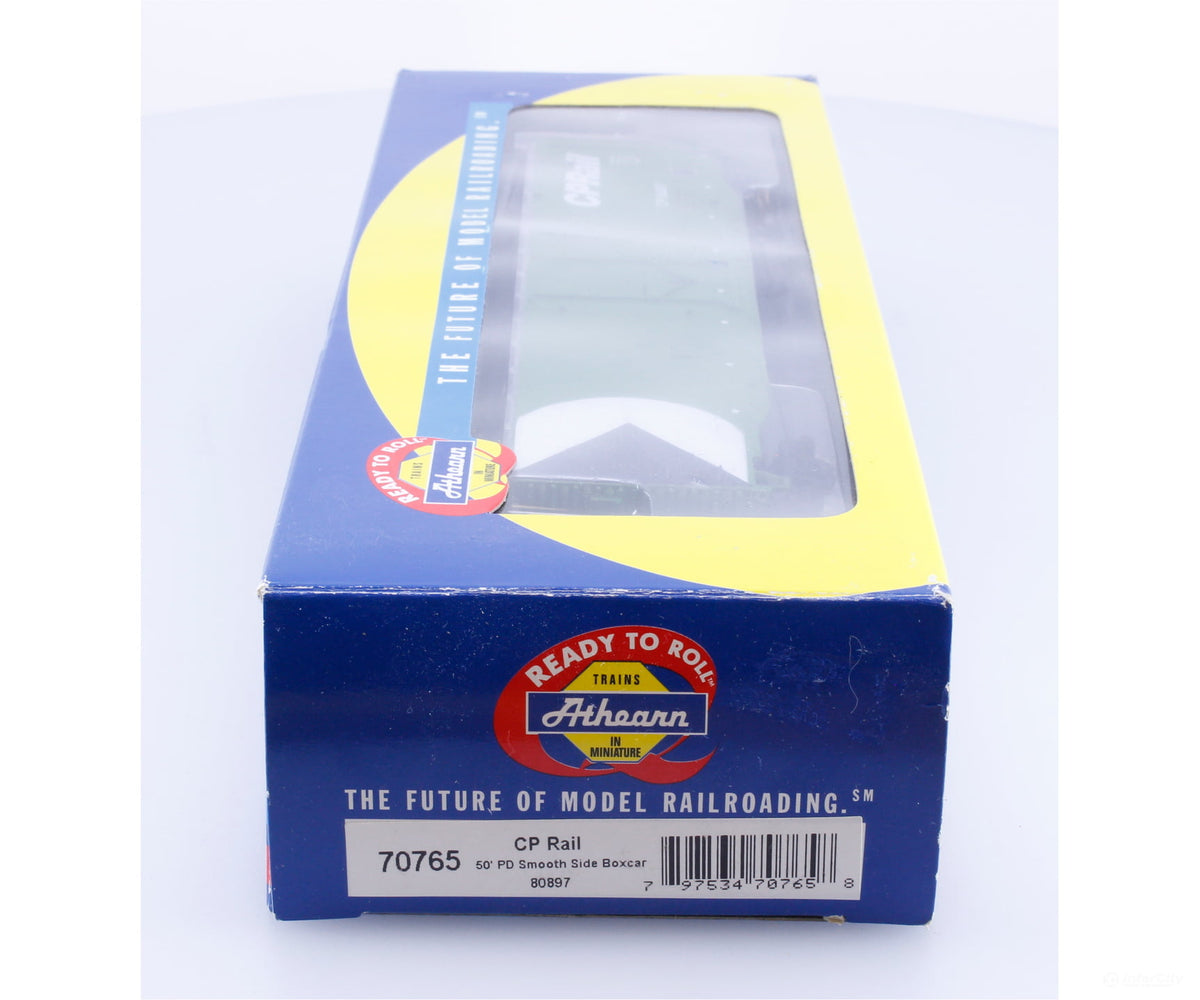 Athearn 70765 HO 50 PD Smooth Side Box Car Canadian Pacific (CP) 80897 - Freight Cars