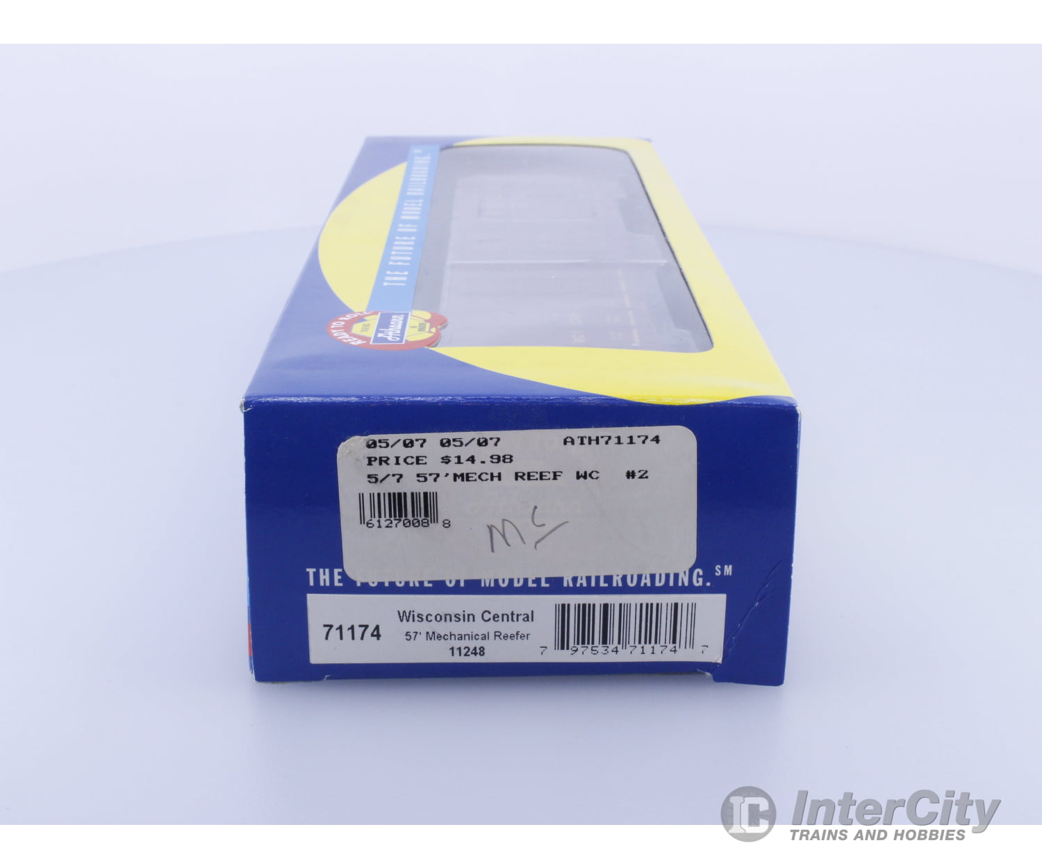 Athearn 71174 HO 57’ Mechanical Reefer Wisconsin Central (WC) 11248 Freight Cars