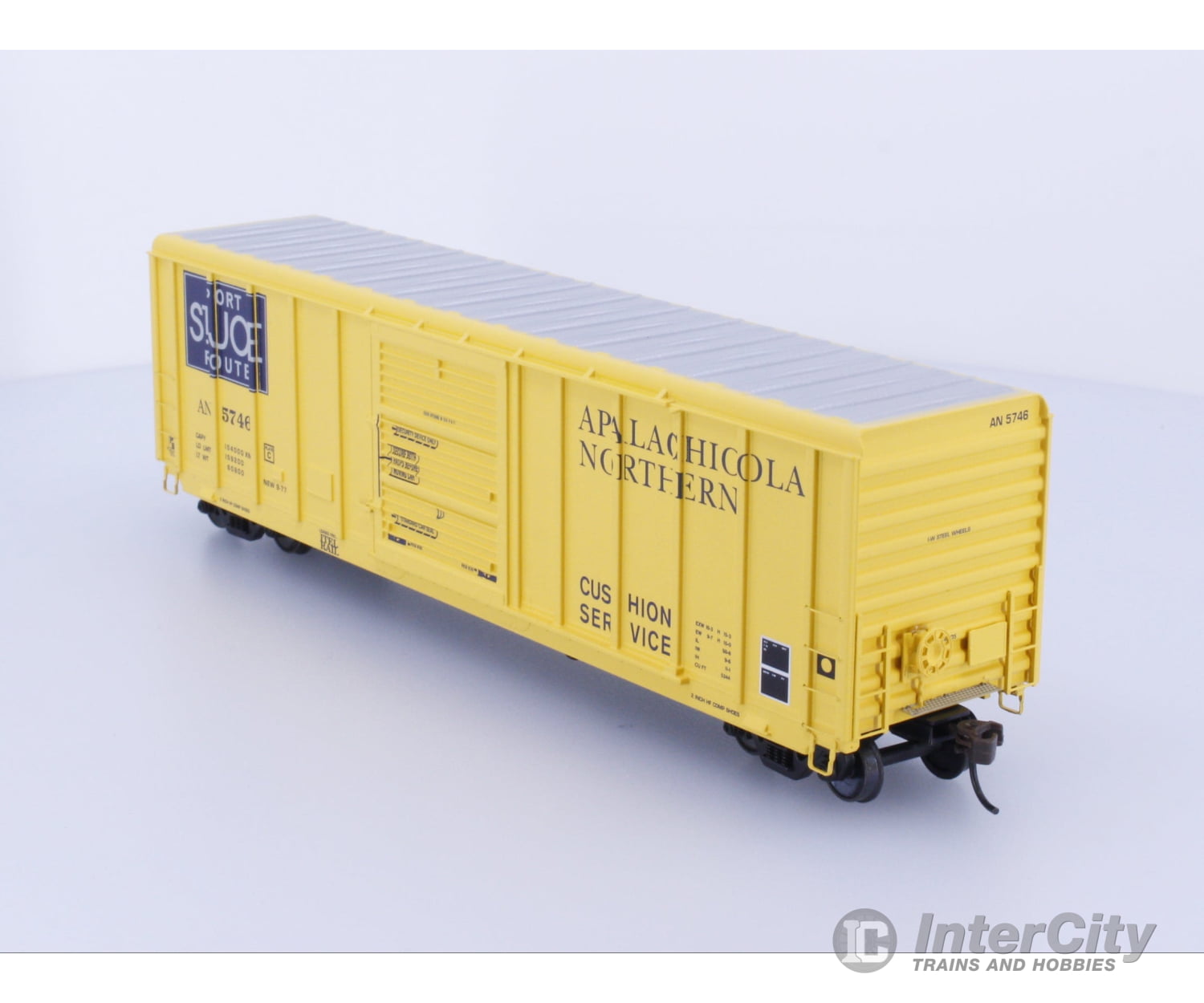 Athearn 7174 HO PS 5344 Boxcar Apalachicola Northern Railroad (AN) 5746 Freight Cars