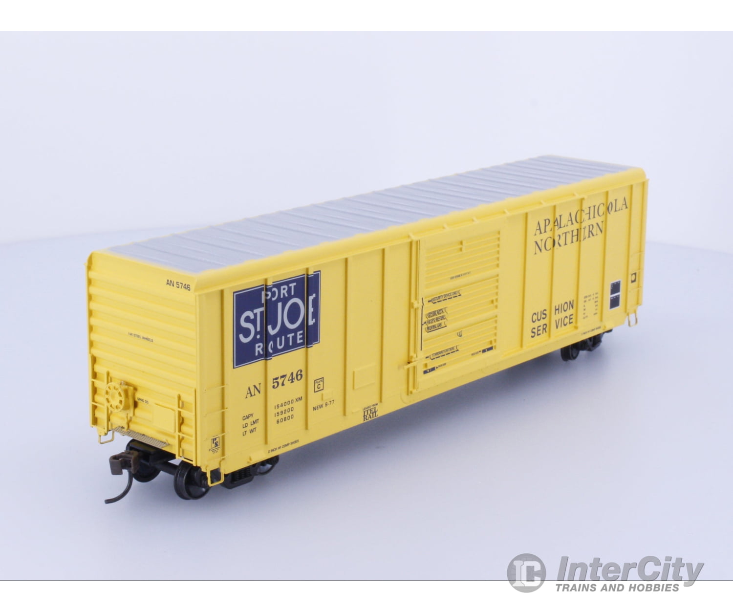 Athearn 7174 HO PS 5344 Boxcar Apalachicola Northern Railroad (AN) 5746 Freight Cars