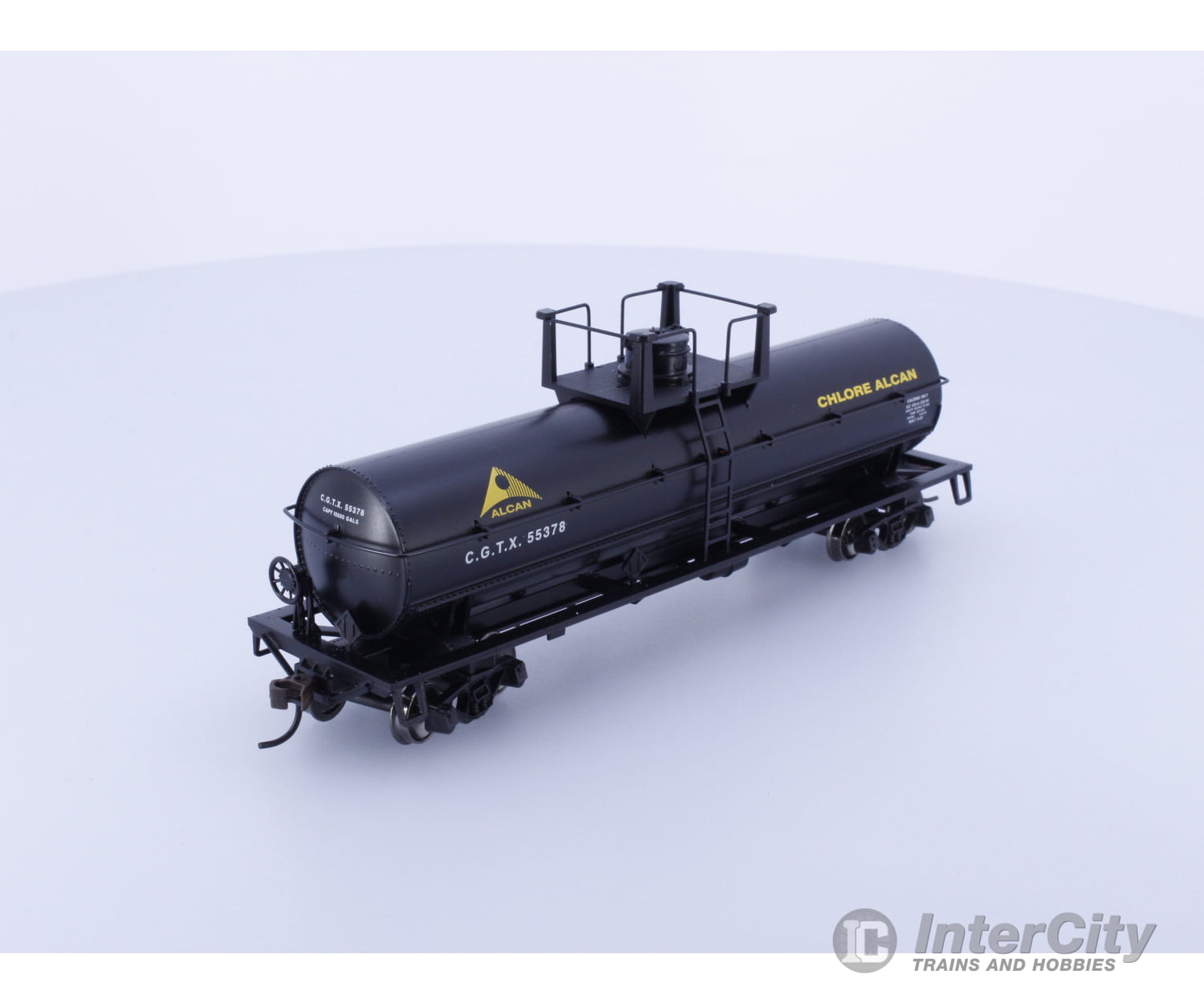 Athearn 7287 HO Chemical Tank Car Canadian General Transit (CGLX/CGTX) 55378 Freight Cars