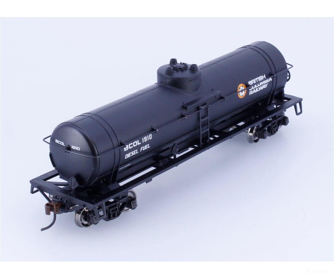 Athearn 73195 HO Single Dome Tank Car #2 British Columbia Railway (BCOL) 1910 - Freight Cars