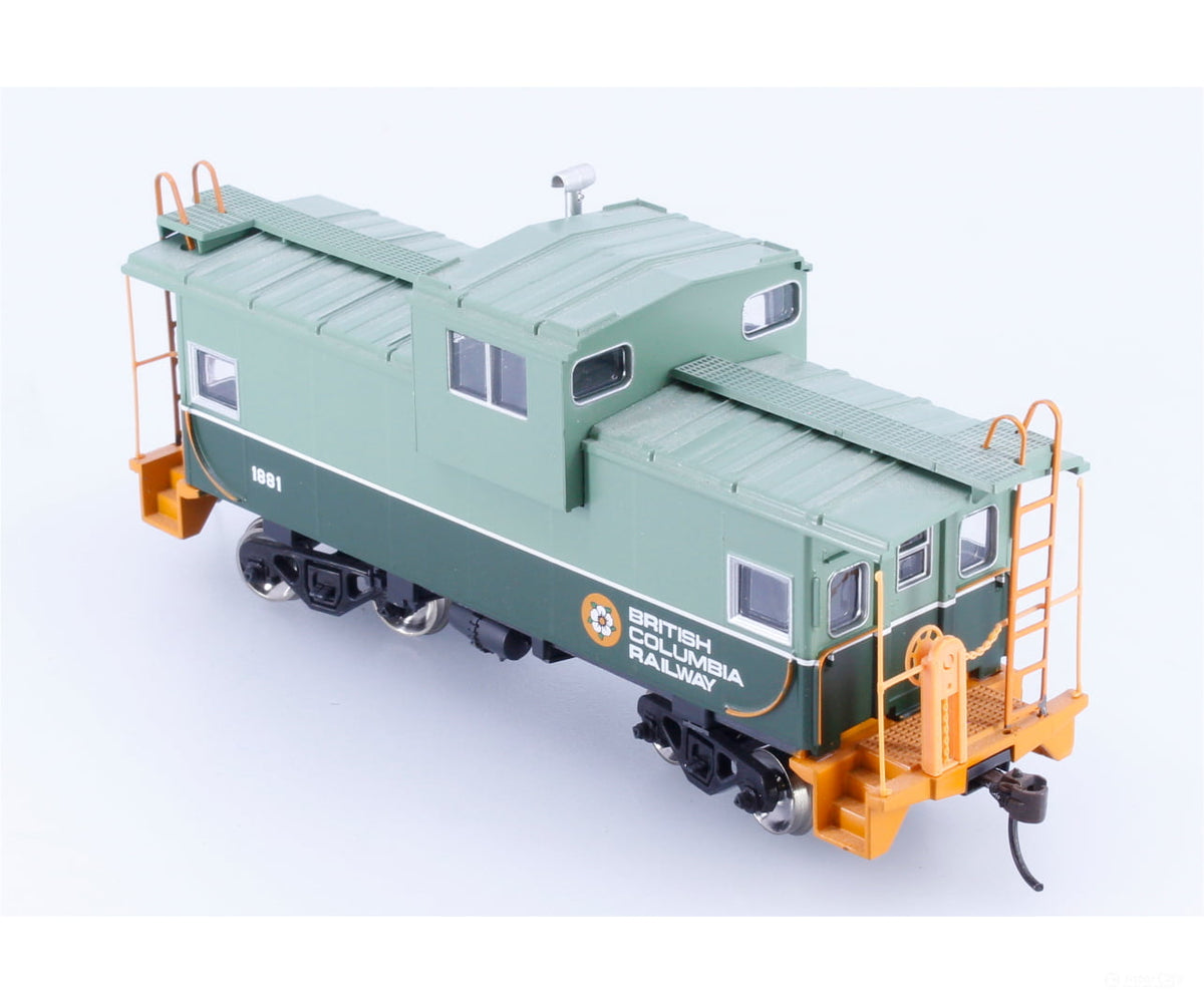 Athearn 75215 HO Wide Vision Caboose BC Rail (BCOL) 1881 - Freight Cars