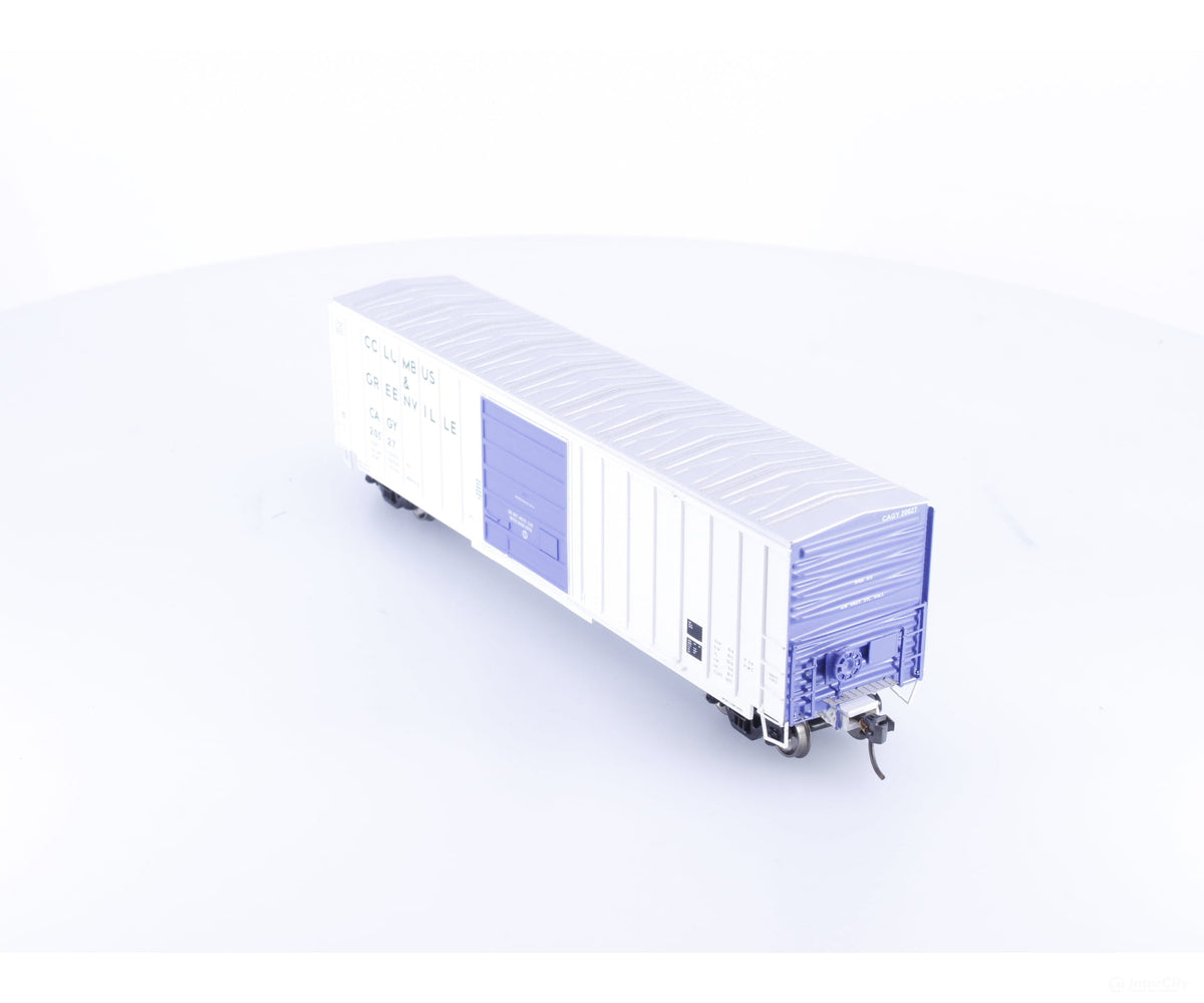 Athearn 89307 HO SIECO 50’ Single Door Boxcar Columbus & Greenville (CAGY) 20027 - Freight Cars