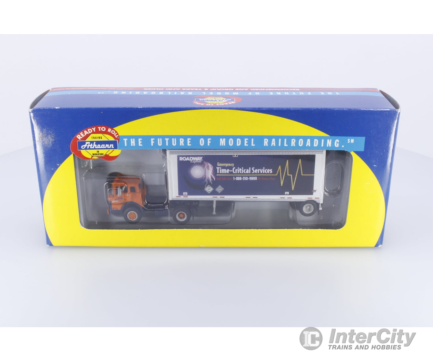 Athearn 91022 HO Ford ’C’ & 28’ Wedge Trailer Cars & Trucks