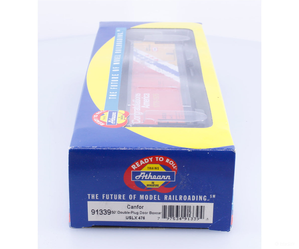 Athearn 91339 HO 50’ Double Plug Door Boxcar Canfor 200 Year Anniversary 476 - Freight Cars