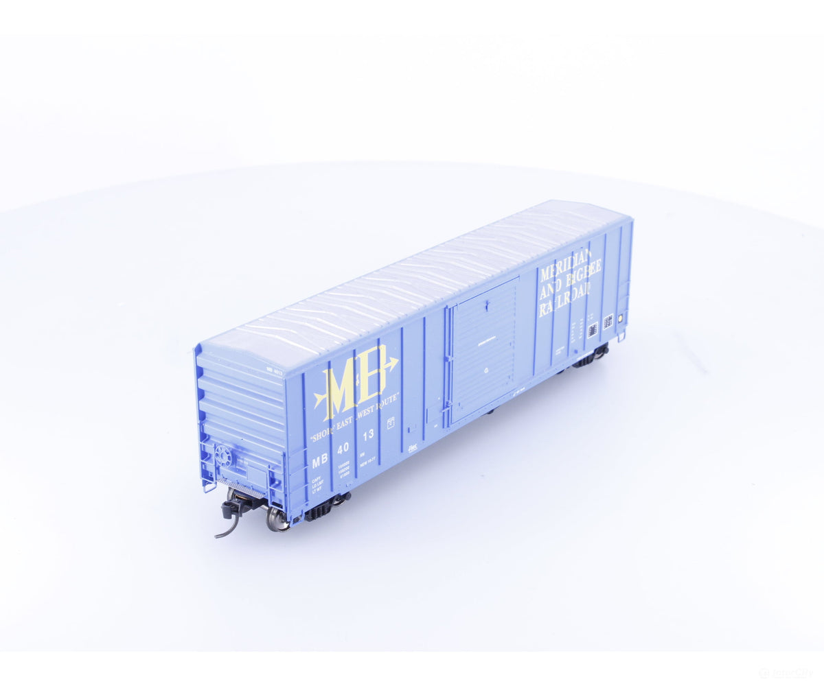 Athearn 91408 HO 50’ FMC Single Door Boxcar Meridian & Bigbee (MB) 4013 - Freight Cars