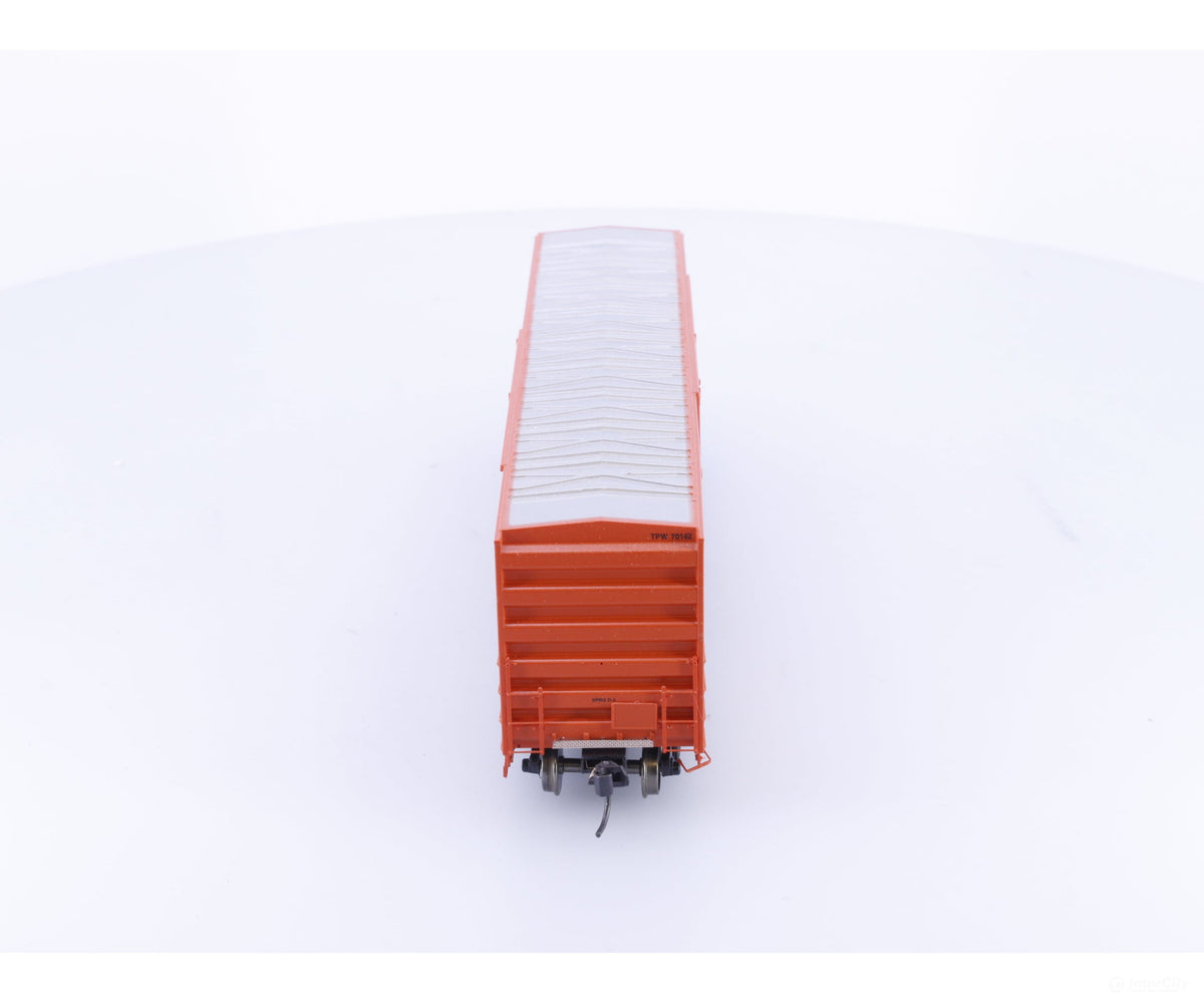 Athearn 91416 HO 50’ FMC Single Door Boxcar Toledo Peoria and Western (TPW) 70142 - Freight Cars