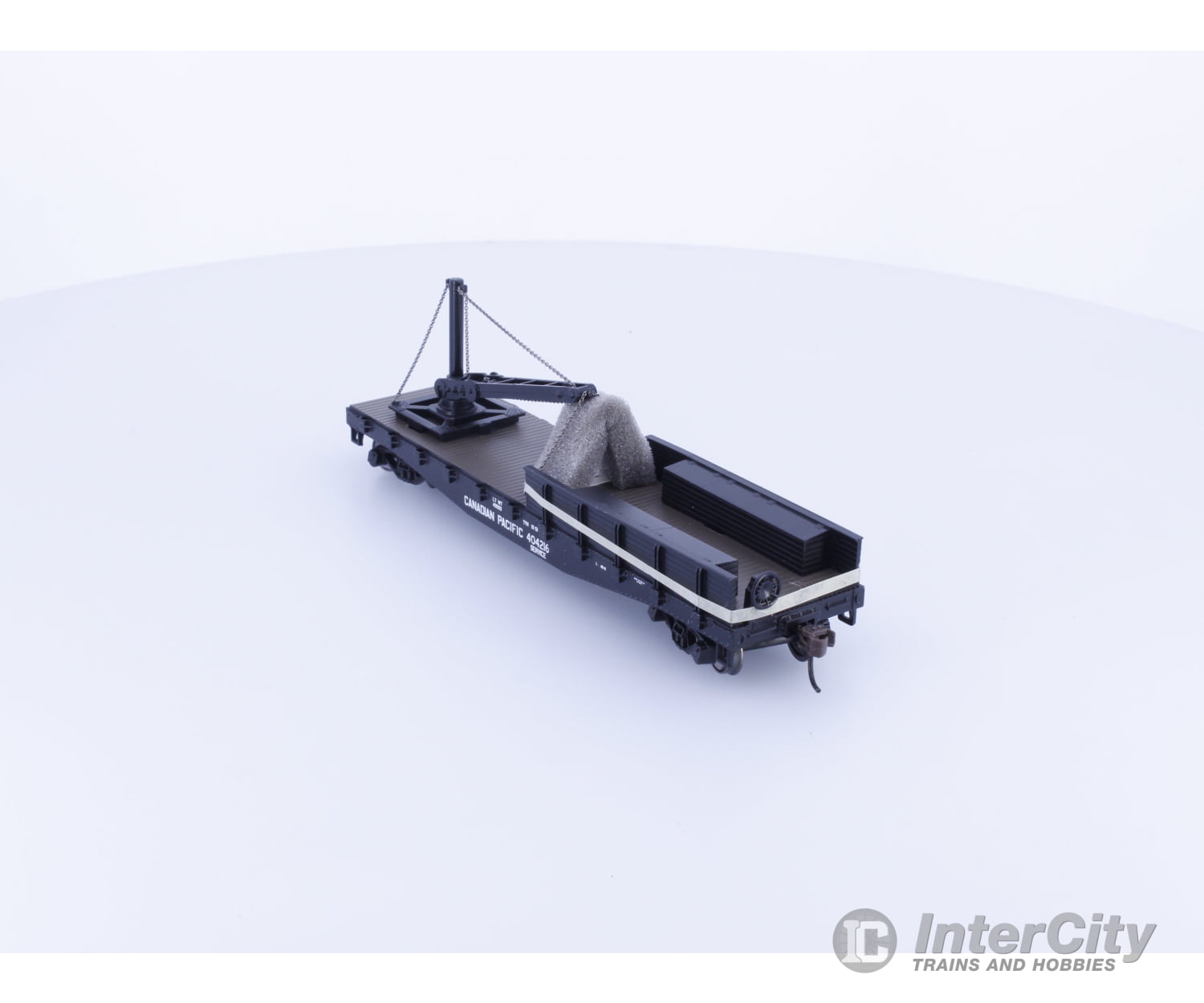 Athearn 92224 HO Derrick Car Canadian National (CN) 404216 Freight Cars