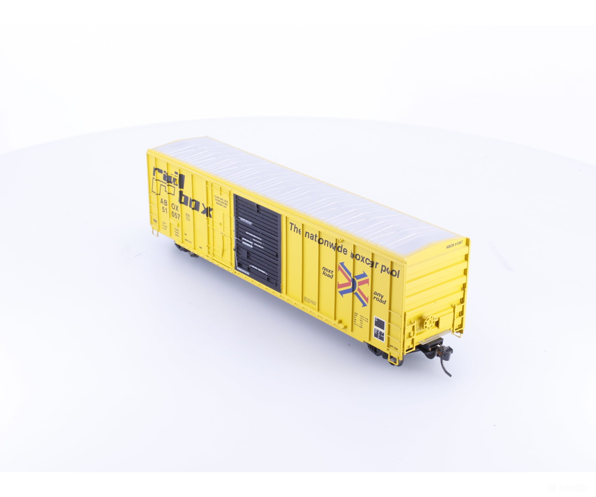 Athearn 92847 HO 50’ Combination Door Boxcar (ABOX) Railbox (RBOX) 51057 - Freight Cars