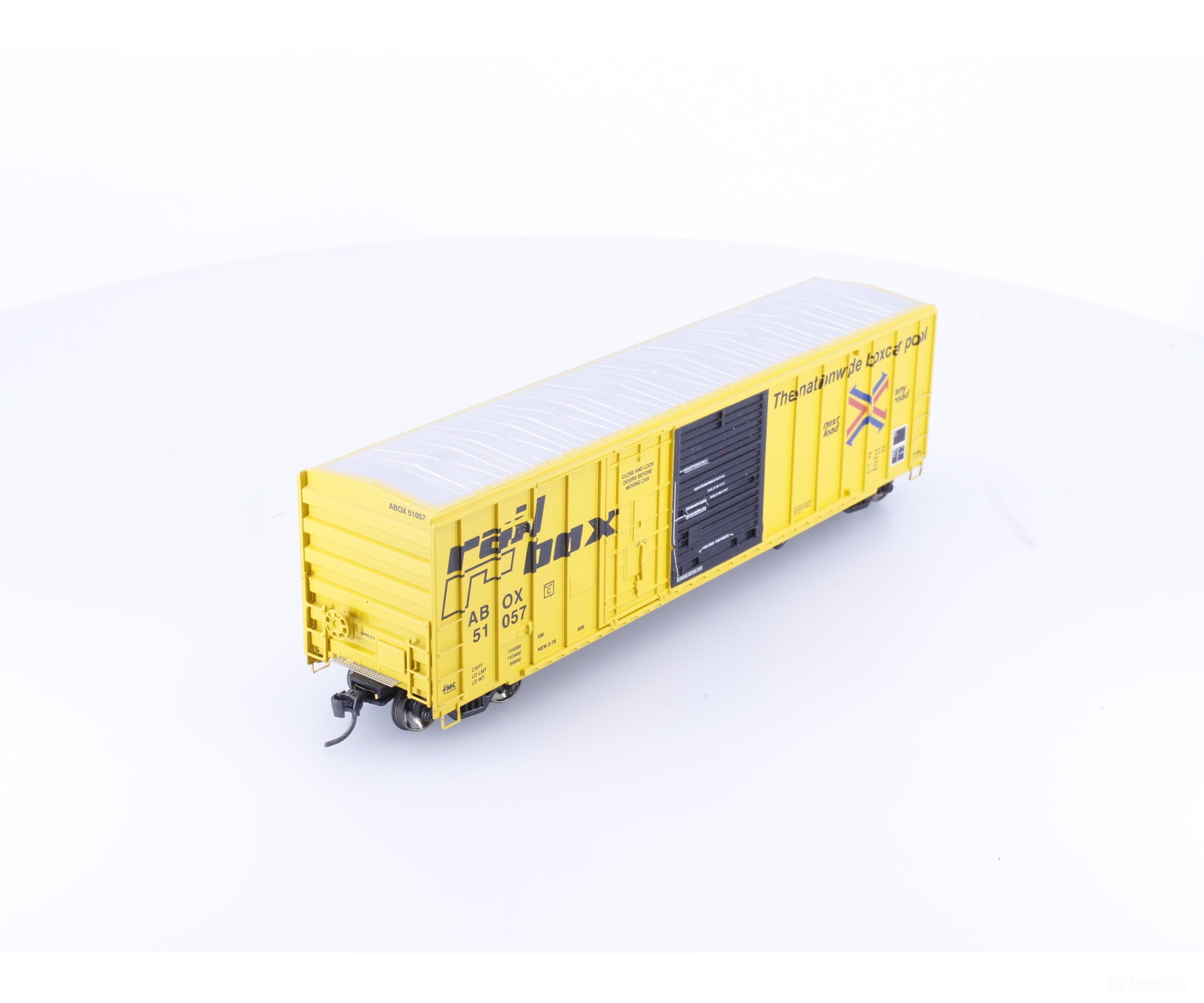 Athearn 92847 HO 50’ Combination Door Boxcar (ABOX) Railbox (RBOX) 51057 - Freight Cars
