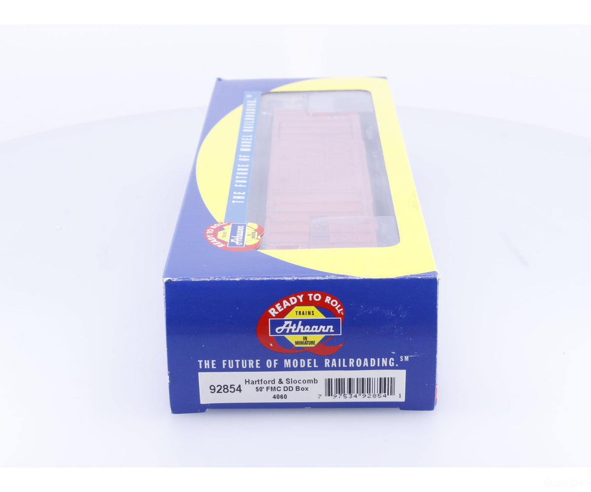Athearn 92854 HO 50’ FMC Double Door Boxcar Hartford & Slocomb (HS) 4060 - Freight Cars
