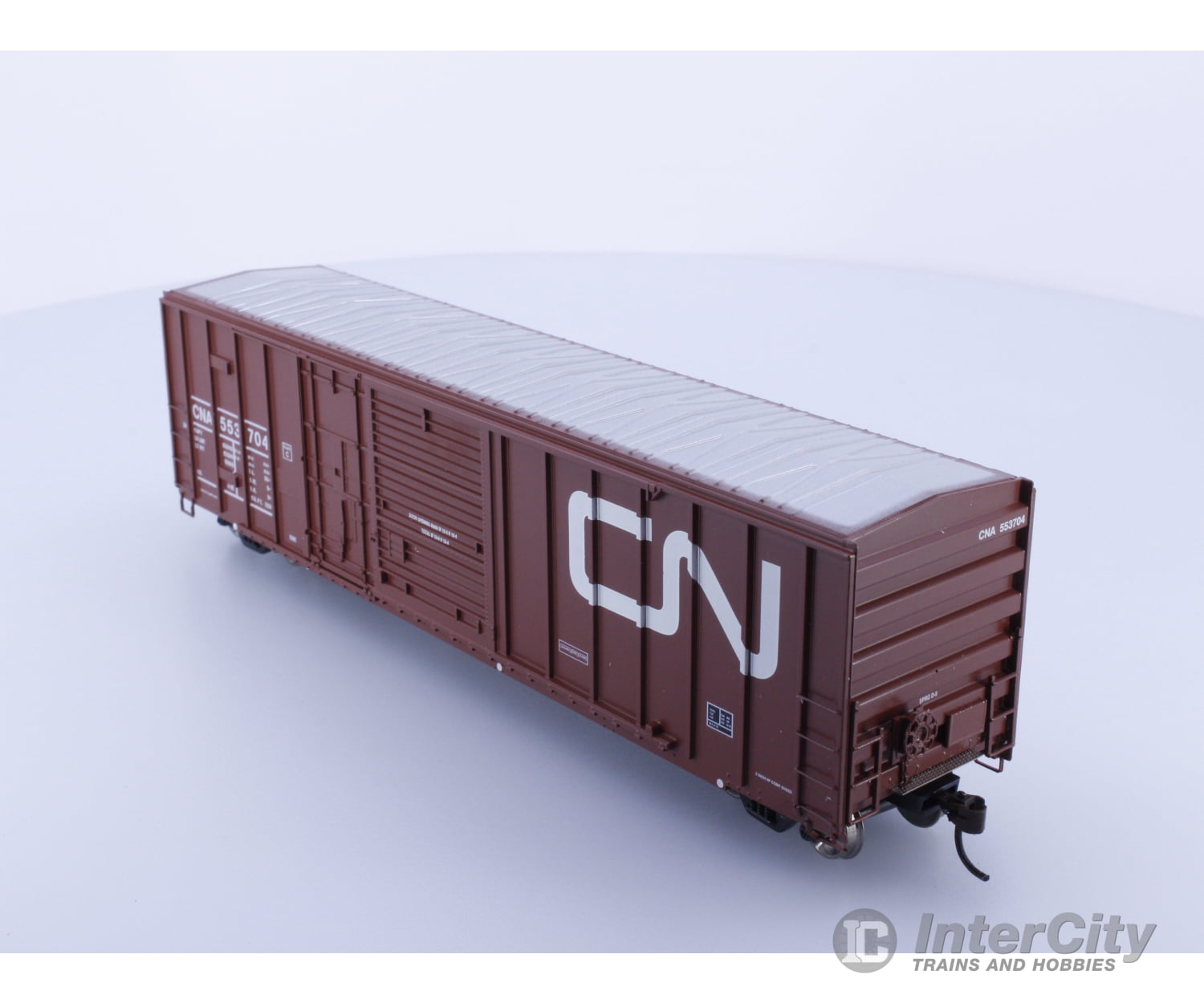 Athearn 92864 HO 50’ FMC Exterior Post Combo Door Box Car Canadian National (CN) 553704 Freight Cars