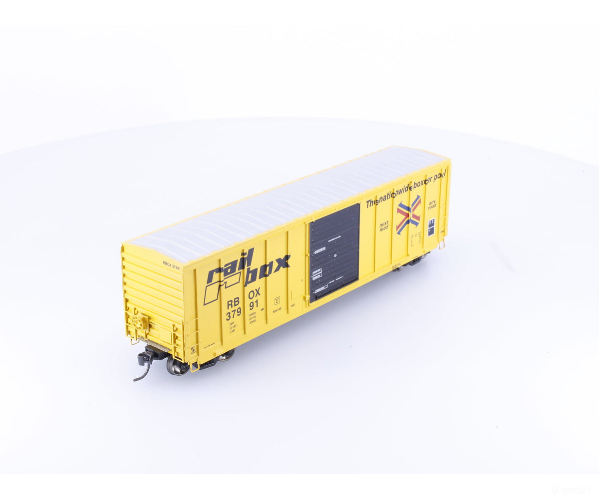 Athearn 92915 HO 50’ PS 5277 Single Door Boxcar Railbox (RBOX) 37991 - Freight Cars