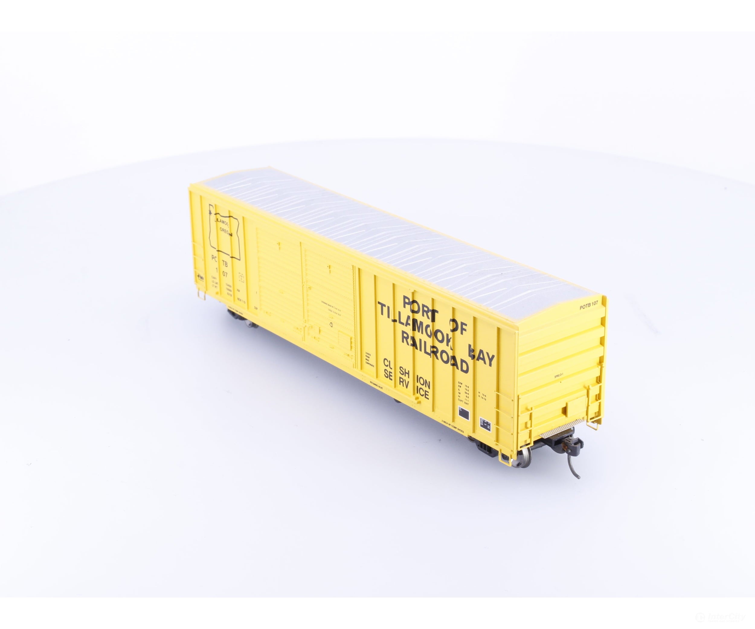 Athearn 92925 HO 50’ FMC Offset Double Door Boxcar Port of Tillamook Bay (POTB) 107 - Freight Cars