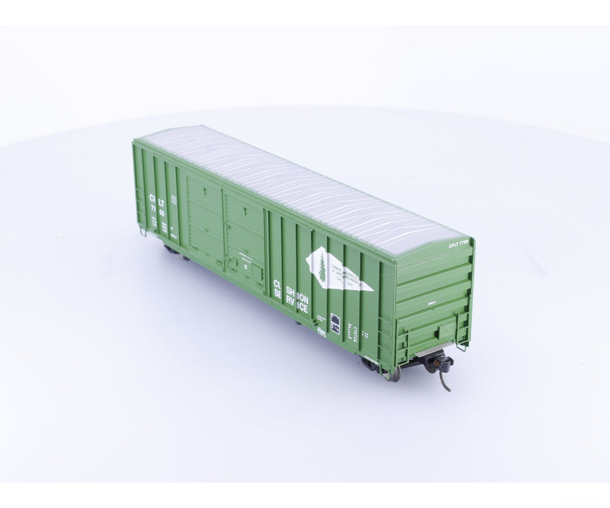 Athearn 92935 HO 50’ FMC Offset Double Door Boxcar Camino Placerville & Lake Tahoe (CPLT) 7700 - Freight Cars