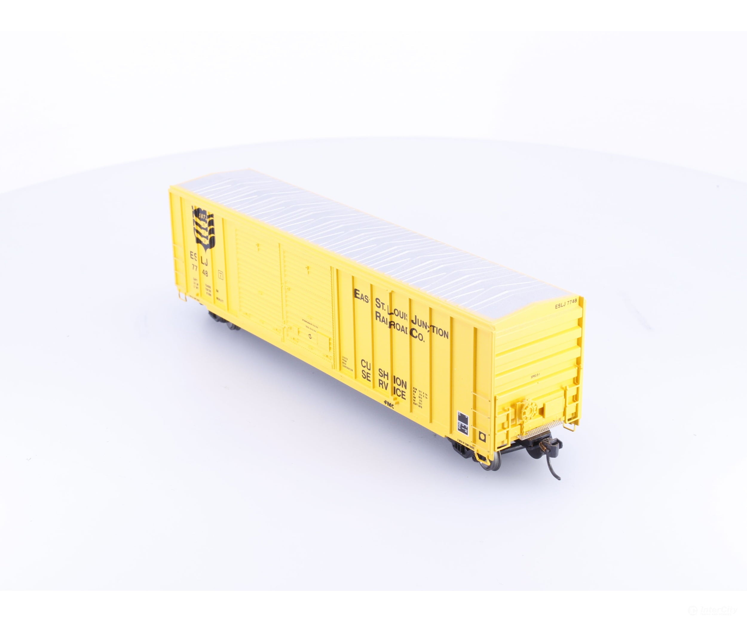 Athearn 92938 HO 50’ FMC Offset Double Door Boxcar East St. Louis Junction (ESLJ) 7748 - Freight Cars