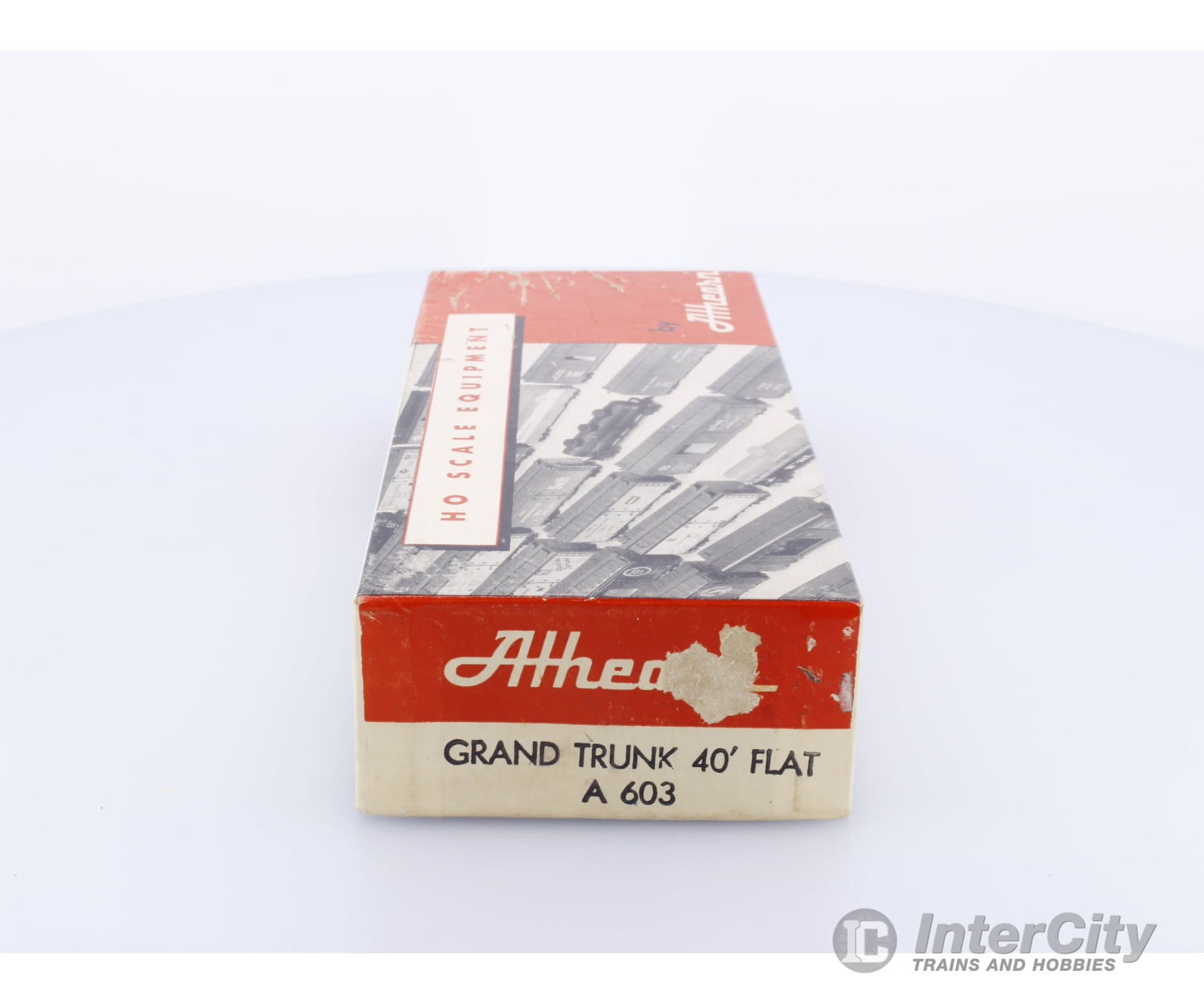 Athearn A603 HO 40’ Flat Car Kit Grand Trunk (GT) Freight Cars