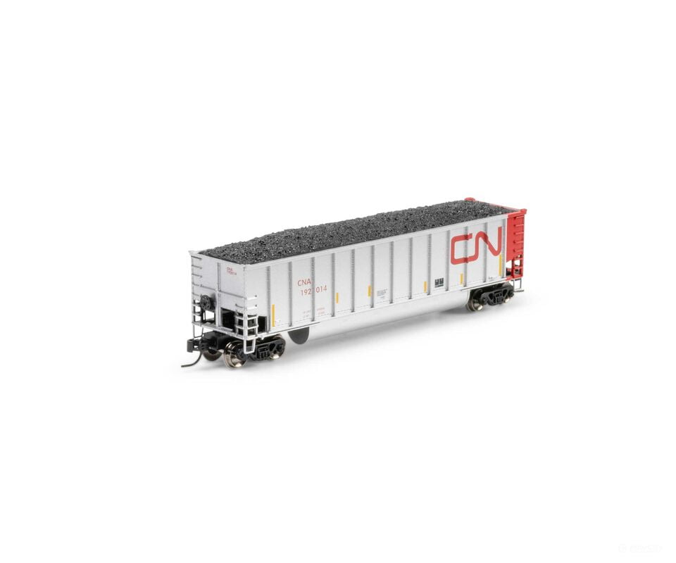 Athearn ATH-2313 N ATH Bethgon Coalporter w/Coal Load CNA #192014 - Freight Cars